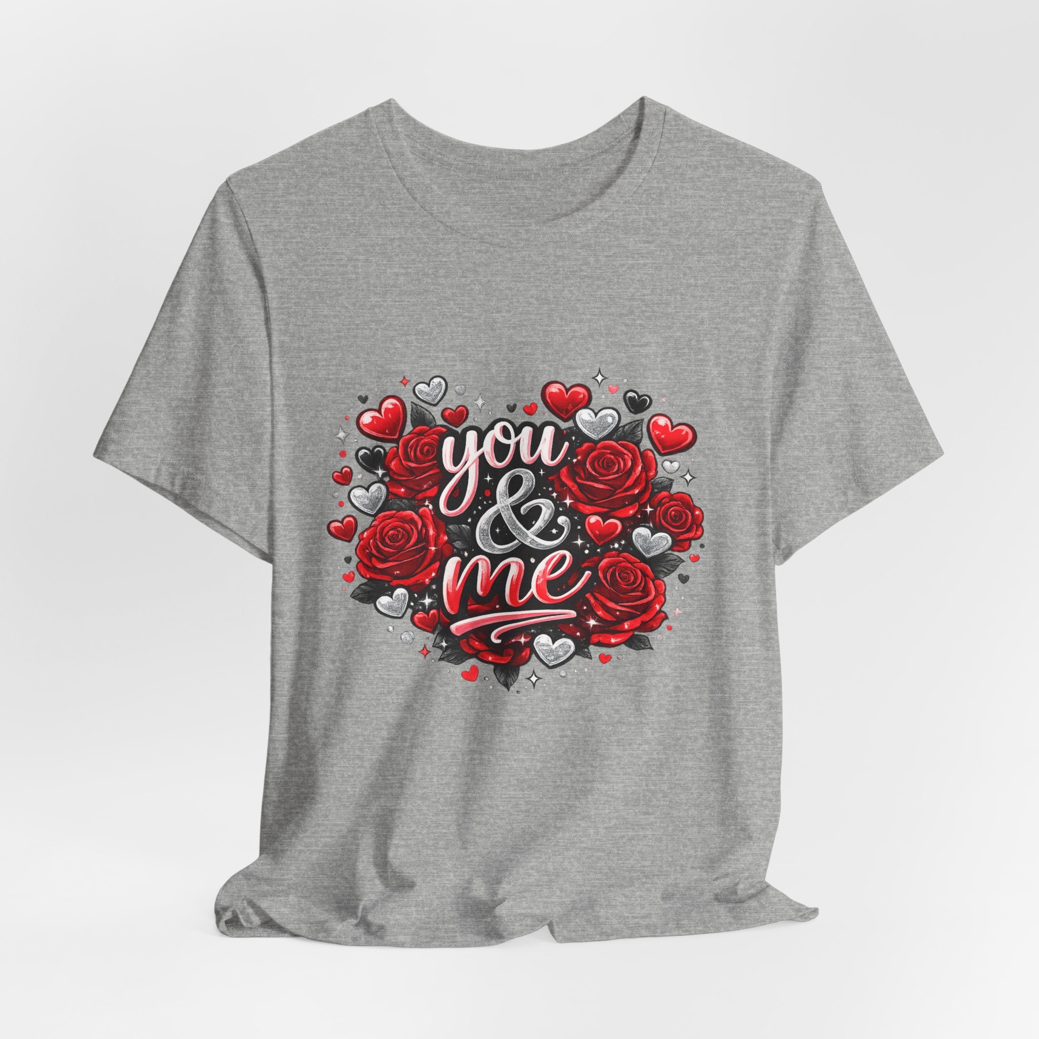 You & Me – Valentine's Day Rose T-Shirt