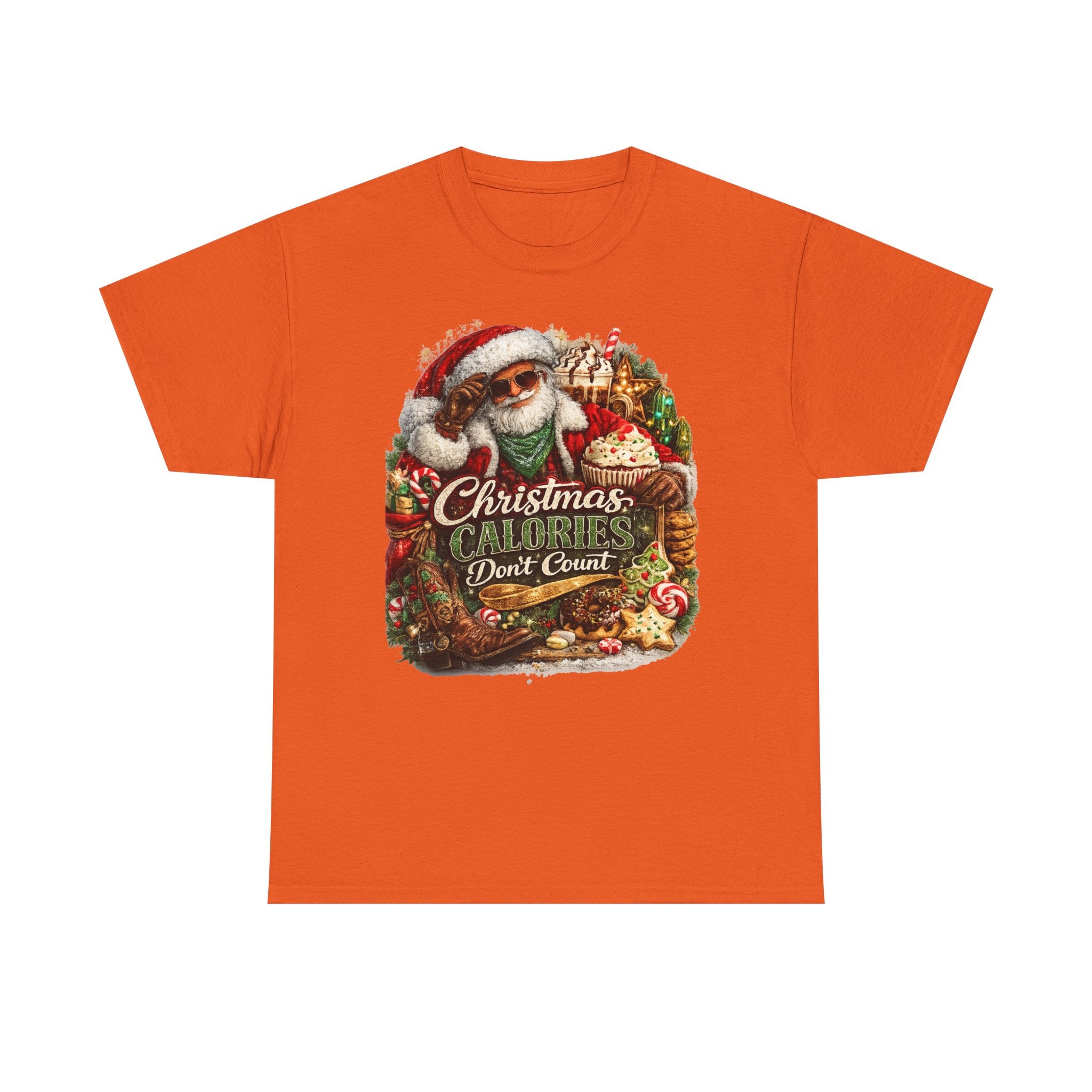Christmas Calories Don't Count Shirt – Funny Holiday Tee | Christmas Foodie Gift