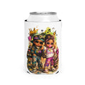 Lil Legend & Lil Queen Can Cooler | Hip Hop Kids Graffiti Can Sleeve | Urban Streetwear Drink Accessory