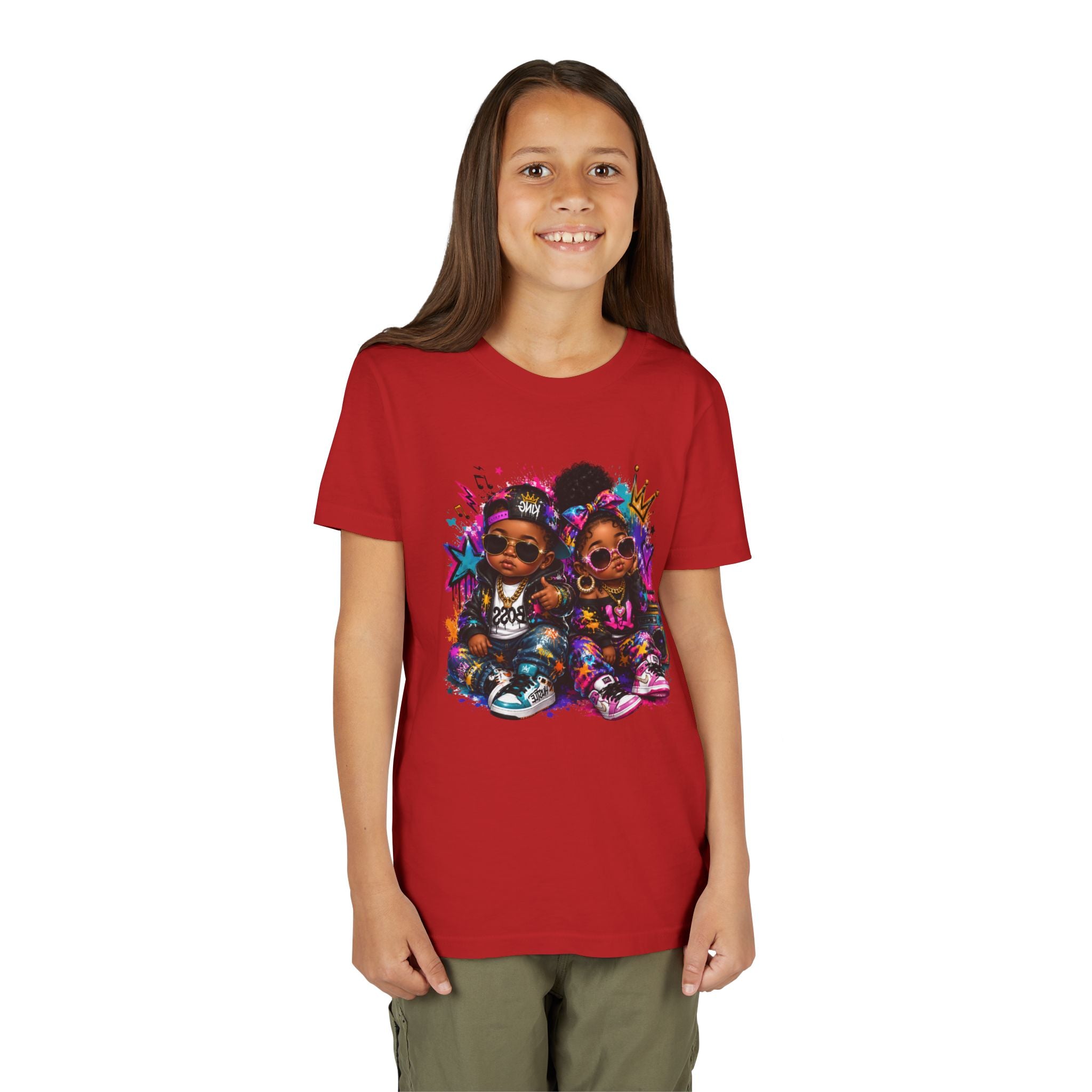 Lil King & Queen T-Shirt | Hip Hop Baby Graphic Tee | Urban Kids Streetwear Shirt