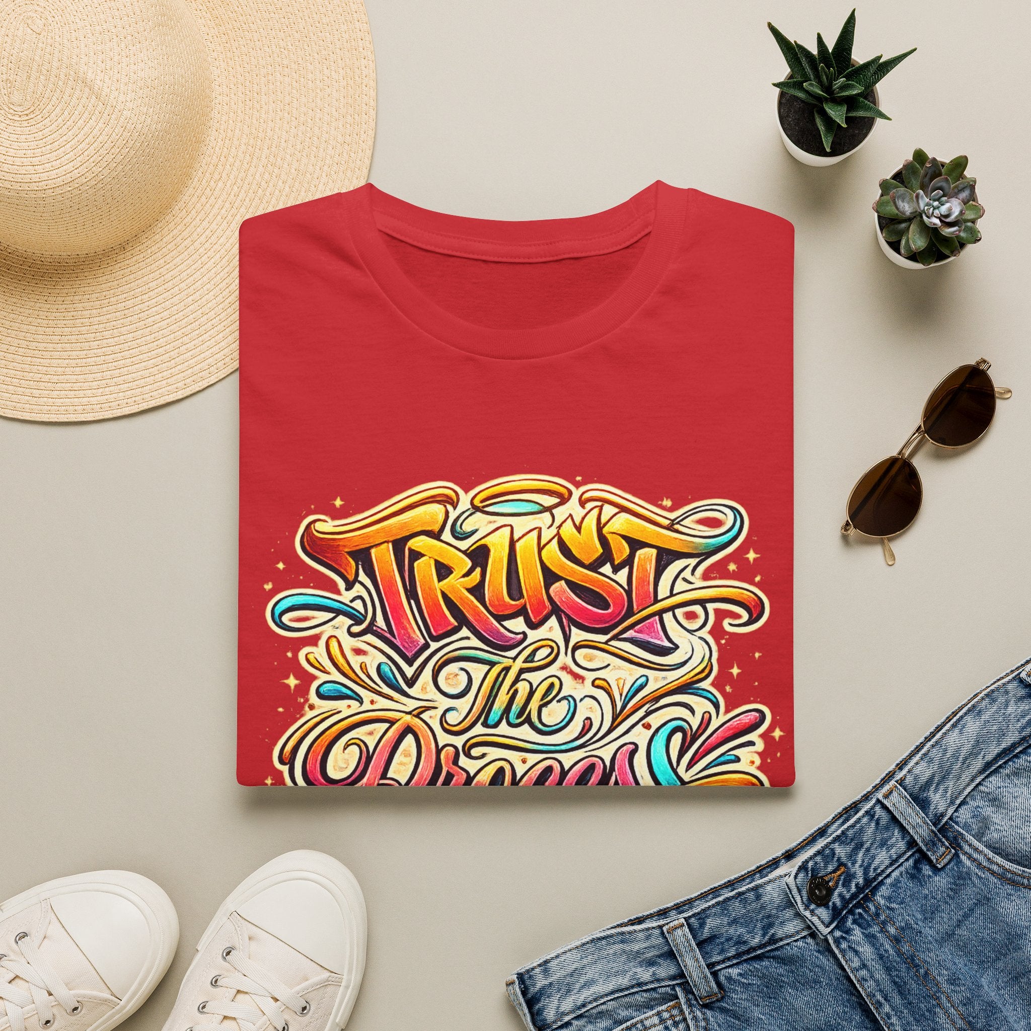 Trust The Process Tee – Colorful Edition