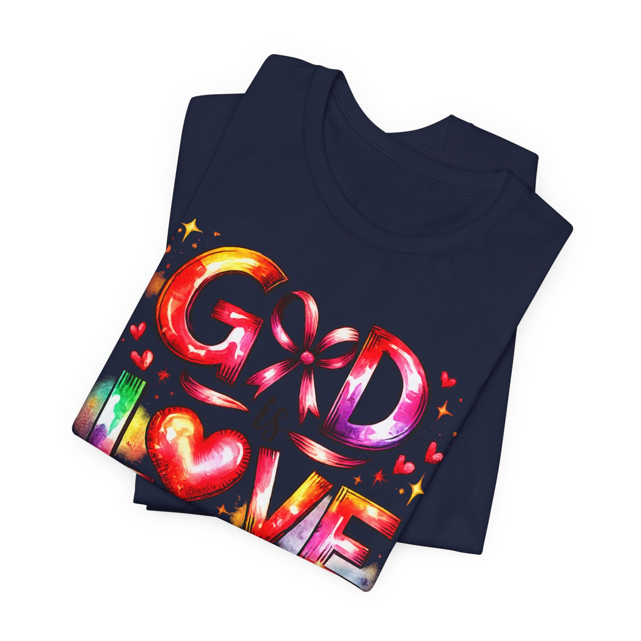 God is Love – 1 John 4:8 Christian Faith T-Shirt