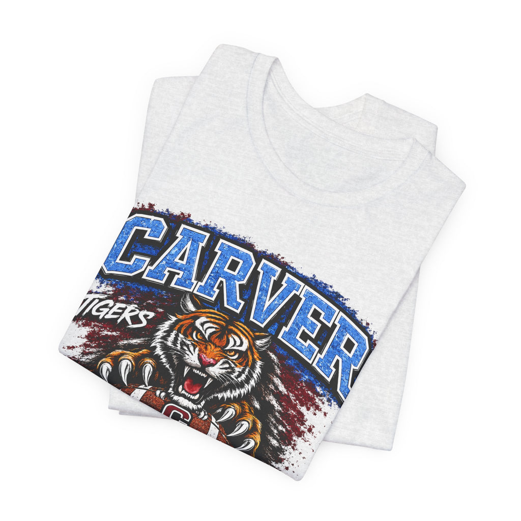 Carver Tigers On Da Hill T-Shirt | Carver High School Football Graphic Tee