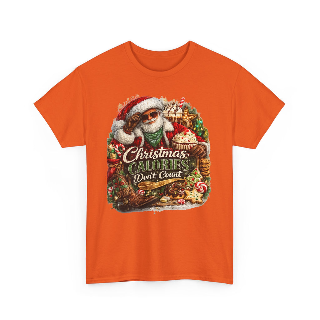 Christmas Calories Don't Count Shirt – Funny Holiday Tee | Christmas Foodie Gift