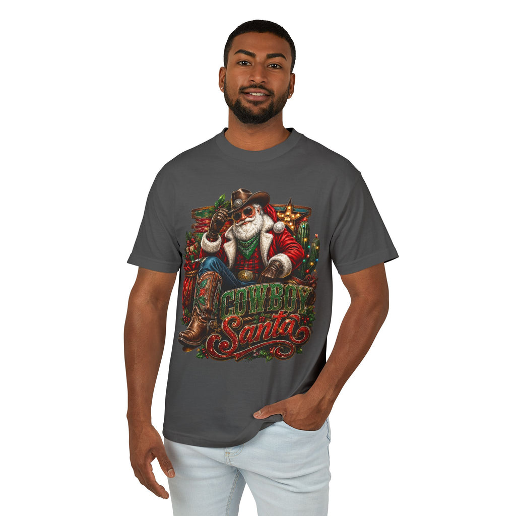 Cowboy Santa Shirt – Western Christmas Tee | Country Holiday Gift