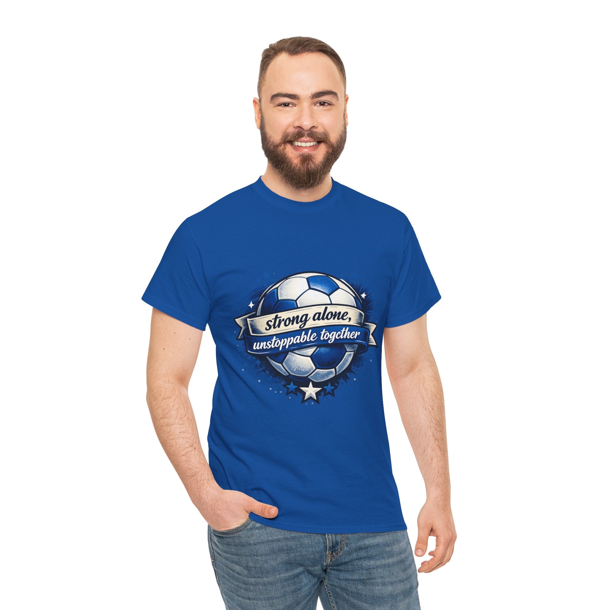 Strong Alone, Unstoppable Together Soccer Tee