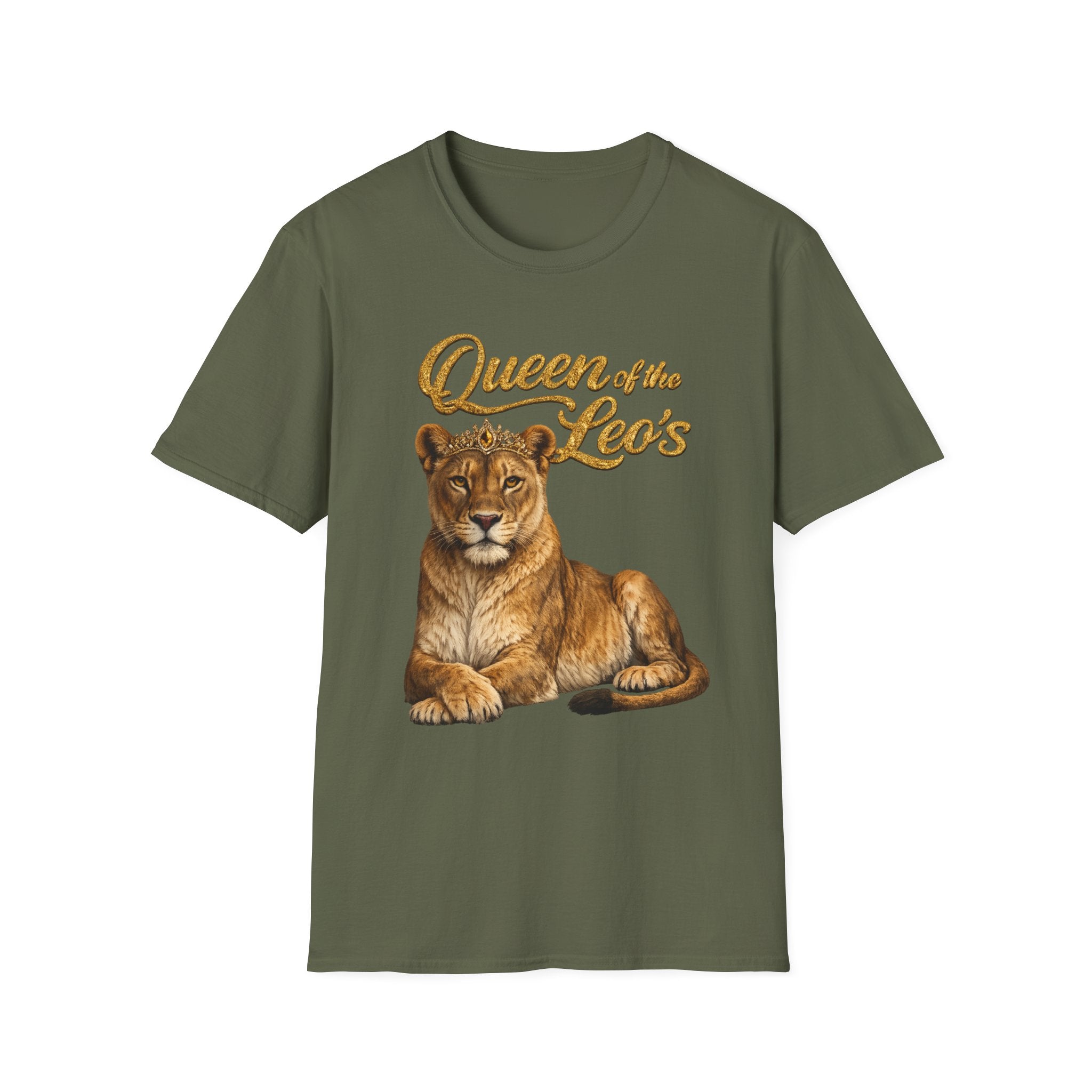 Queen of the Leo's – Lioness Crown Graphic Tee