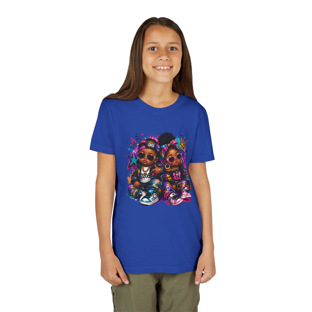 Lil King & Queen T-Shirt | Hip Hop Baby Graphic Tee | Urban Kids Streetwear Shirt