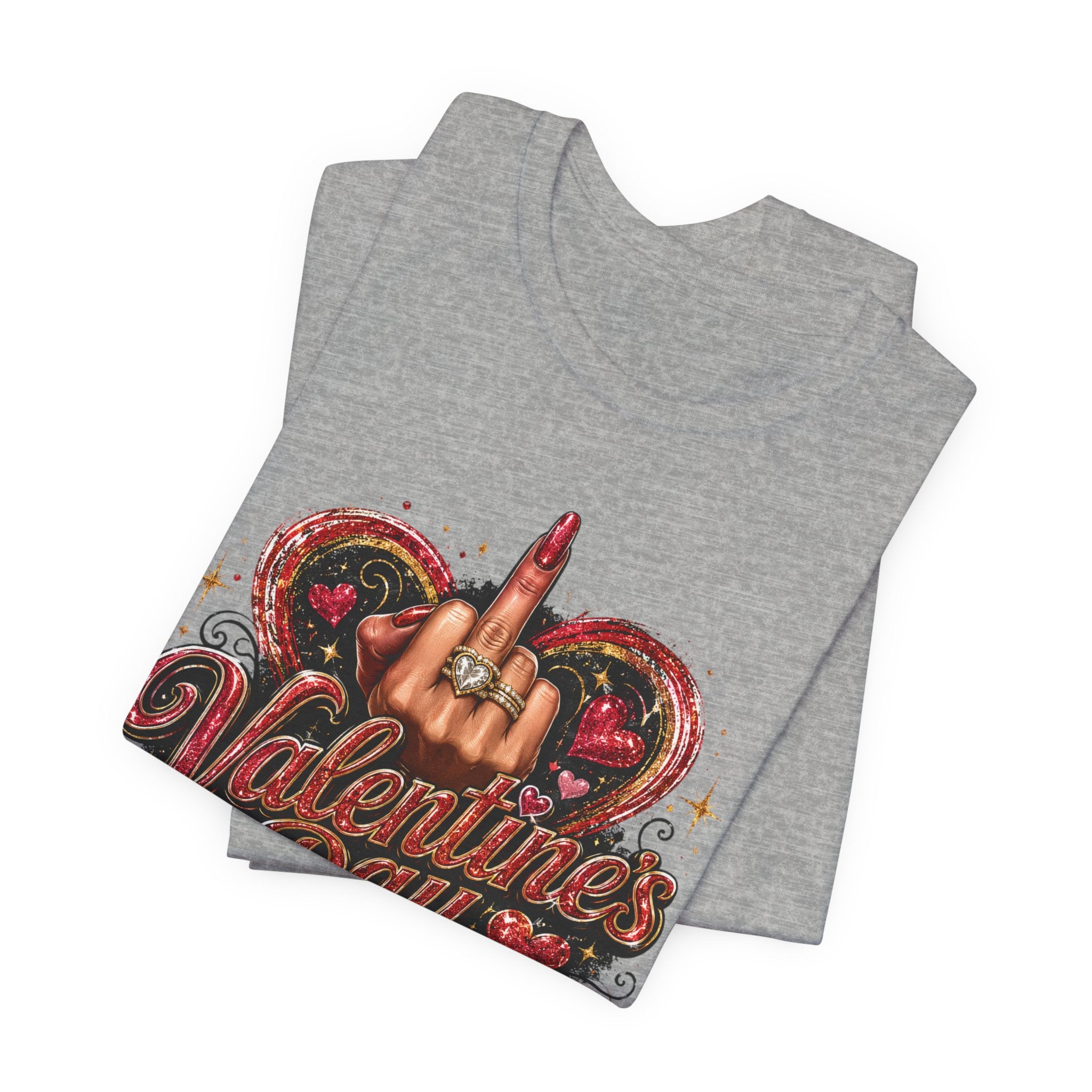 Valentine's Day Extra Heavy on Protecting My Peace – Funny Valentine T-Shirt