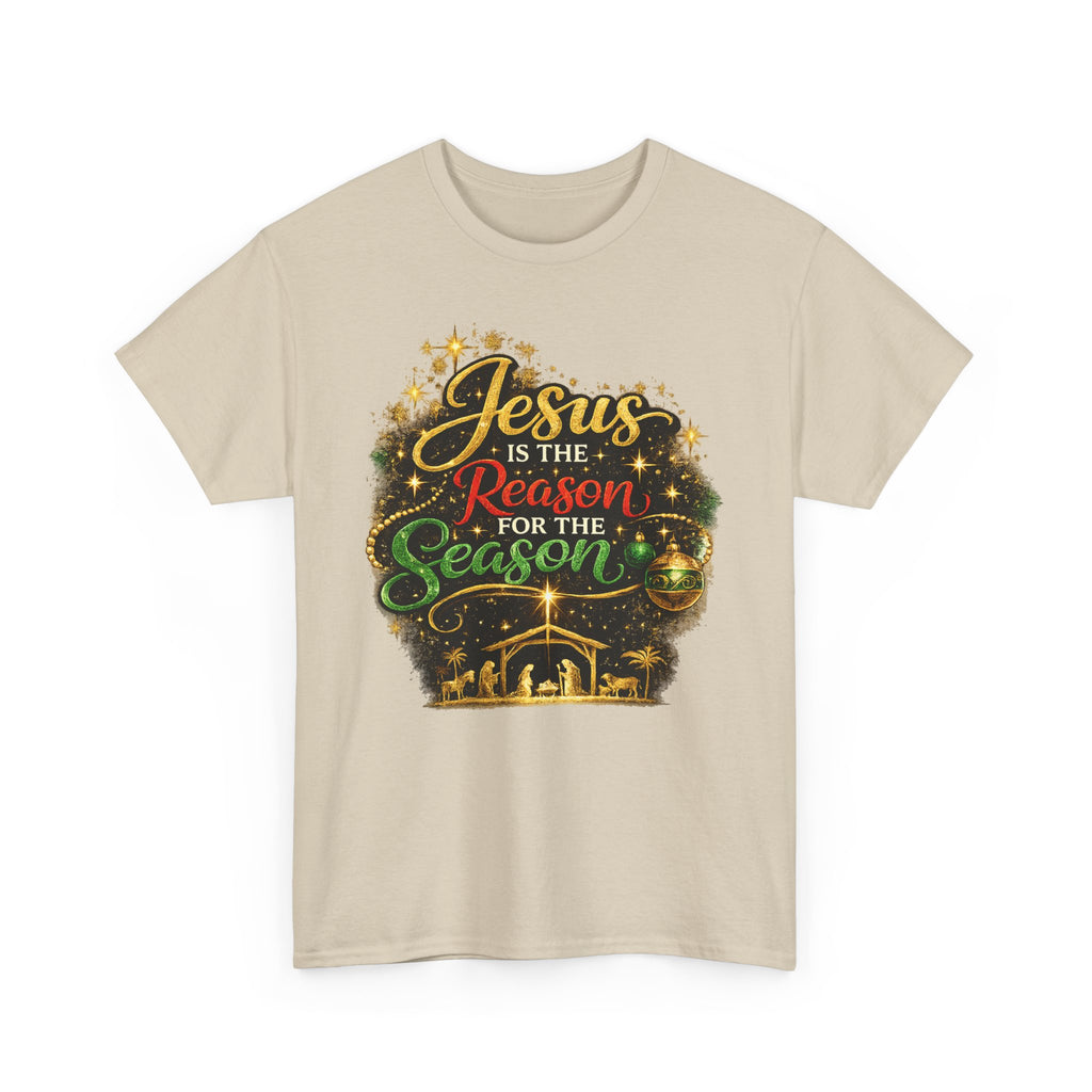 Jesus is the Reason for the Season Shirt – Christian Christmas Tee | Faith Holiday Gift