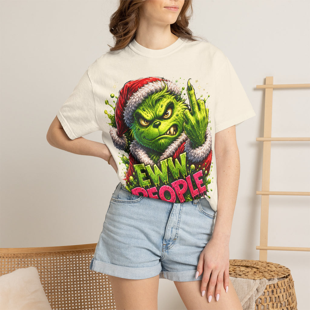 Eww People Christmas Shirt – Funny Anti-Social Holiday Tee | Grumpy Christmas Gift