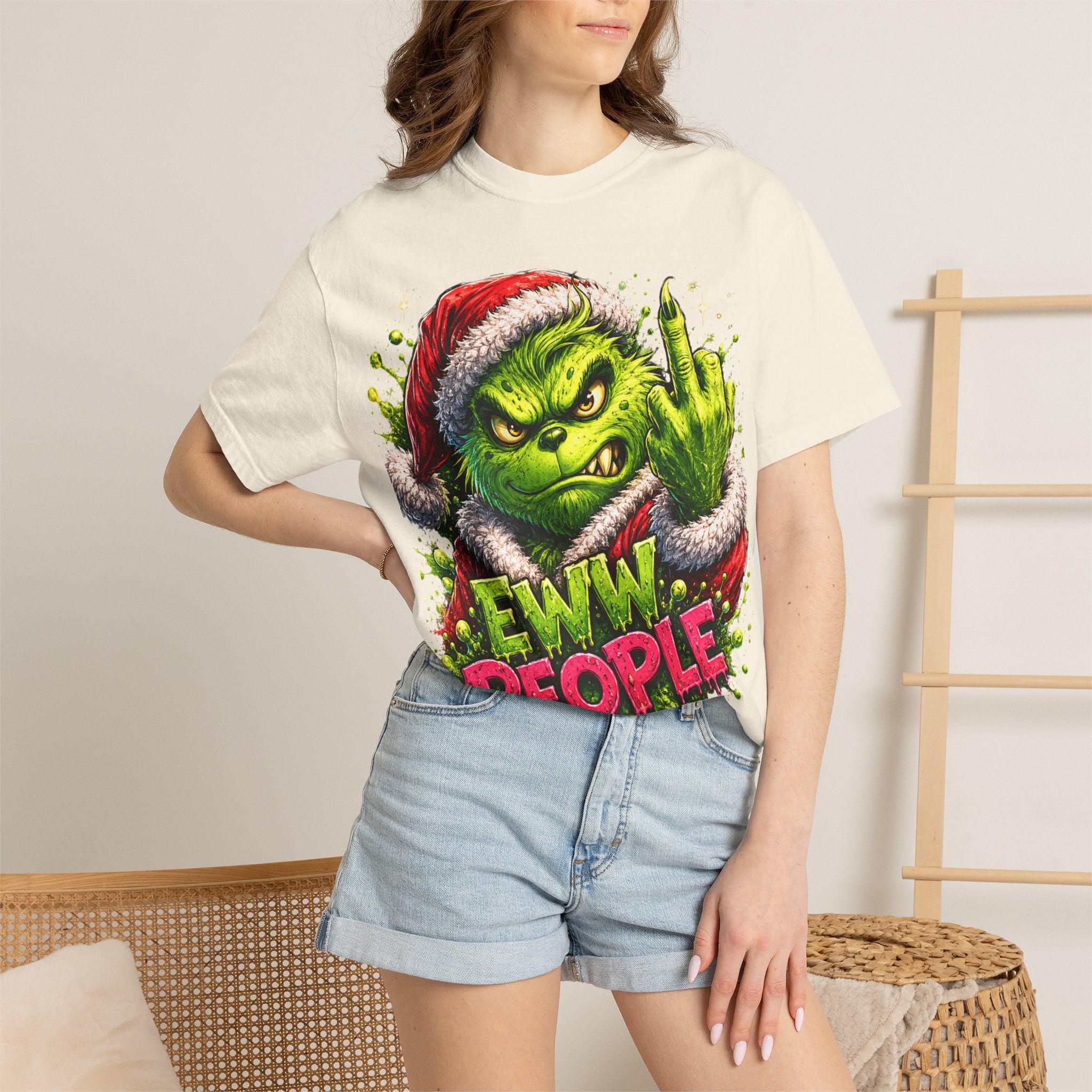 Eww People Christmas Shirt – Funny Anti-Social Holiday Tee | Grumpy Christmas Gift