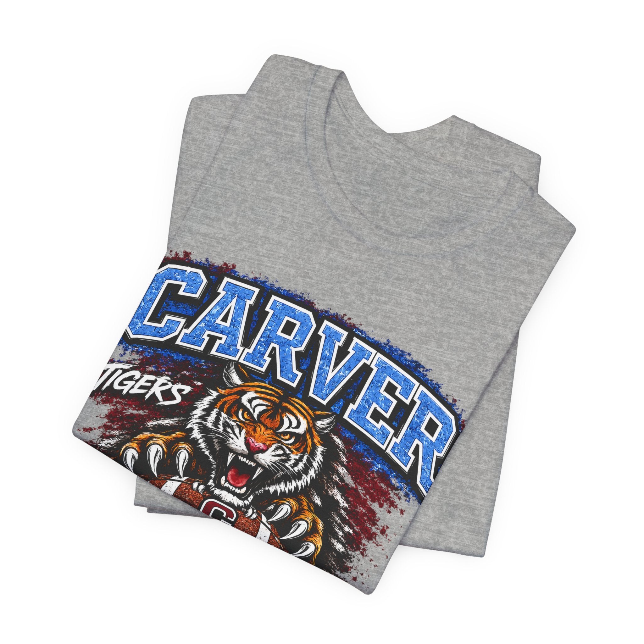 Carver Tigers On Da Hill T-Shirt | Carver High School Football Graphic Tee