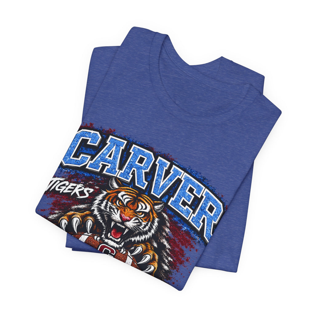 Carver Tigers On Da Hill T-Shirt | Carver High School Football Graphic Tee
