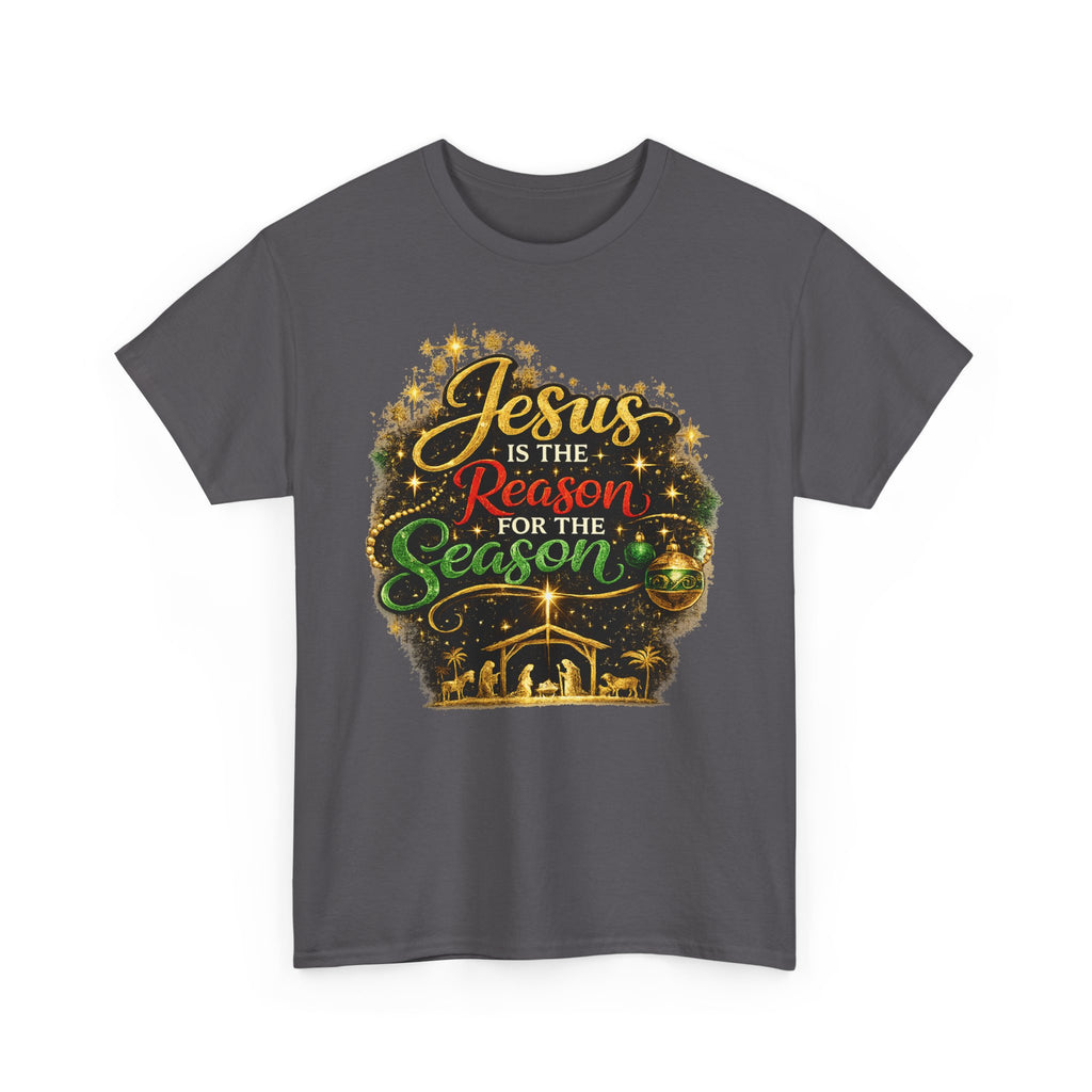 Jesus is the Reason for the Season Shirt – Christian Christmas Tee | Faith Holiday Gift
