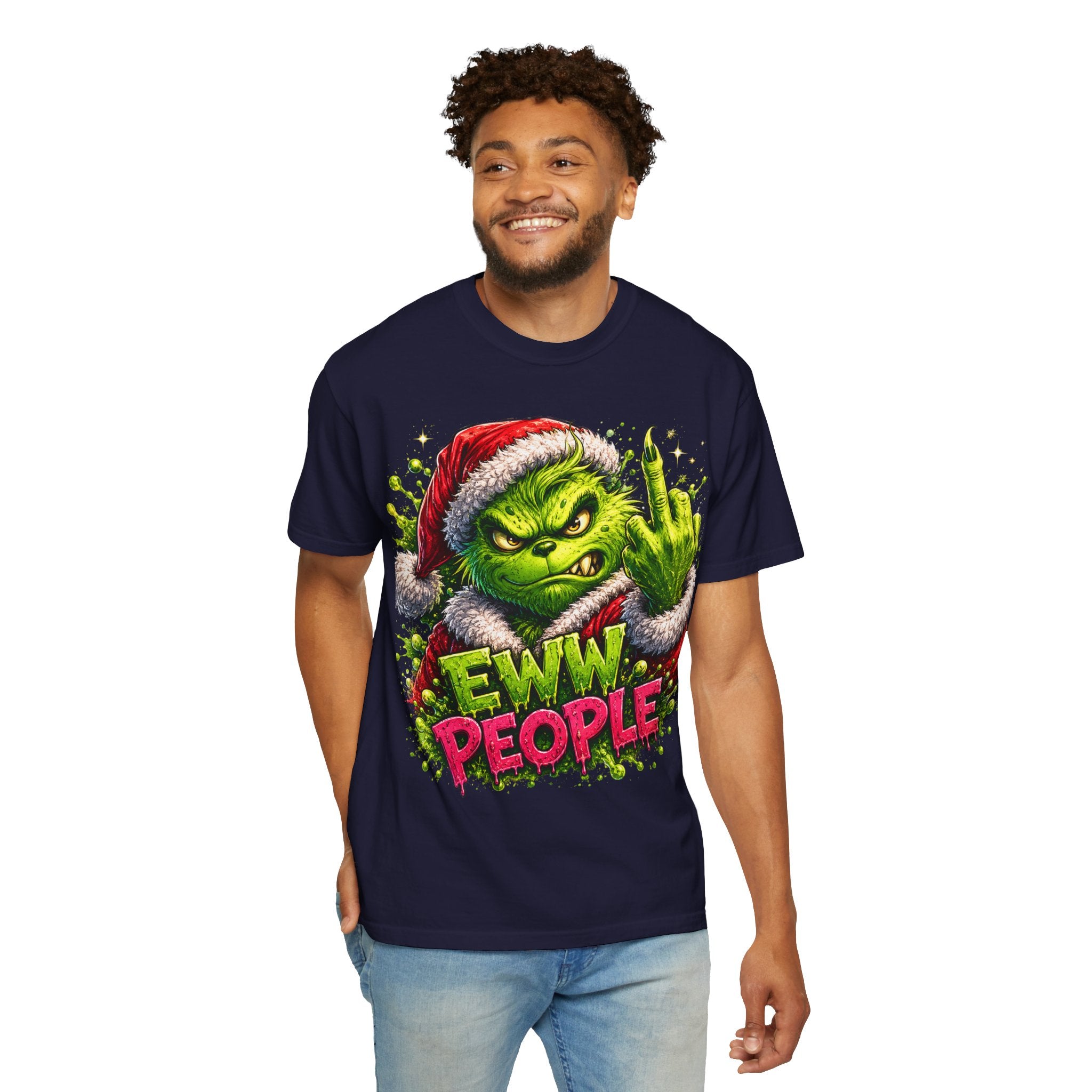 Eww People Christmas Shirt – Funny Anti-Social Holiday Tee | Grumpy Christmas Gift