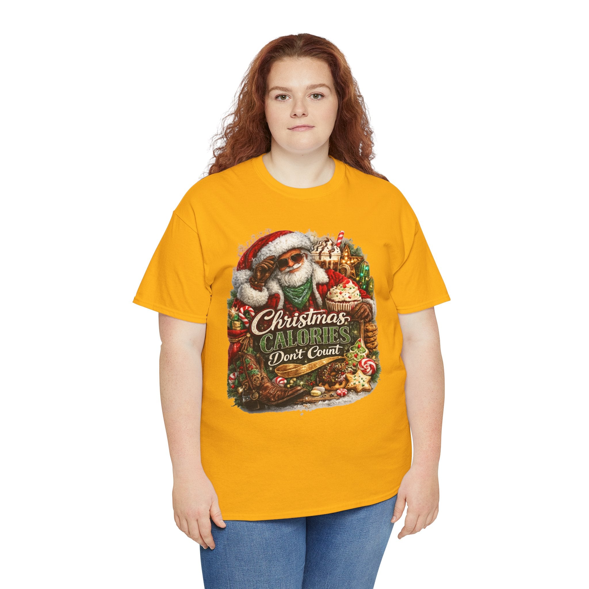 Christmas Calories Don't Count Shirt – Funny Holiday Tee | Christmas Foodie Gift