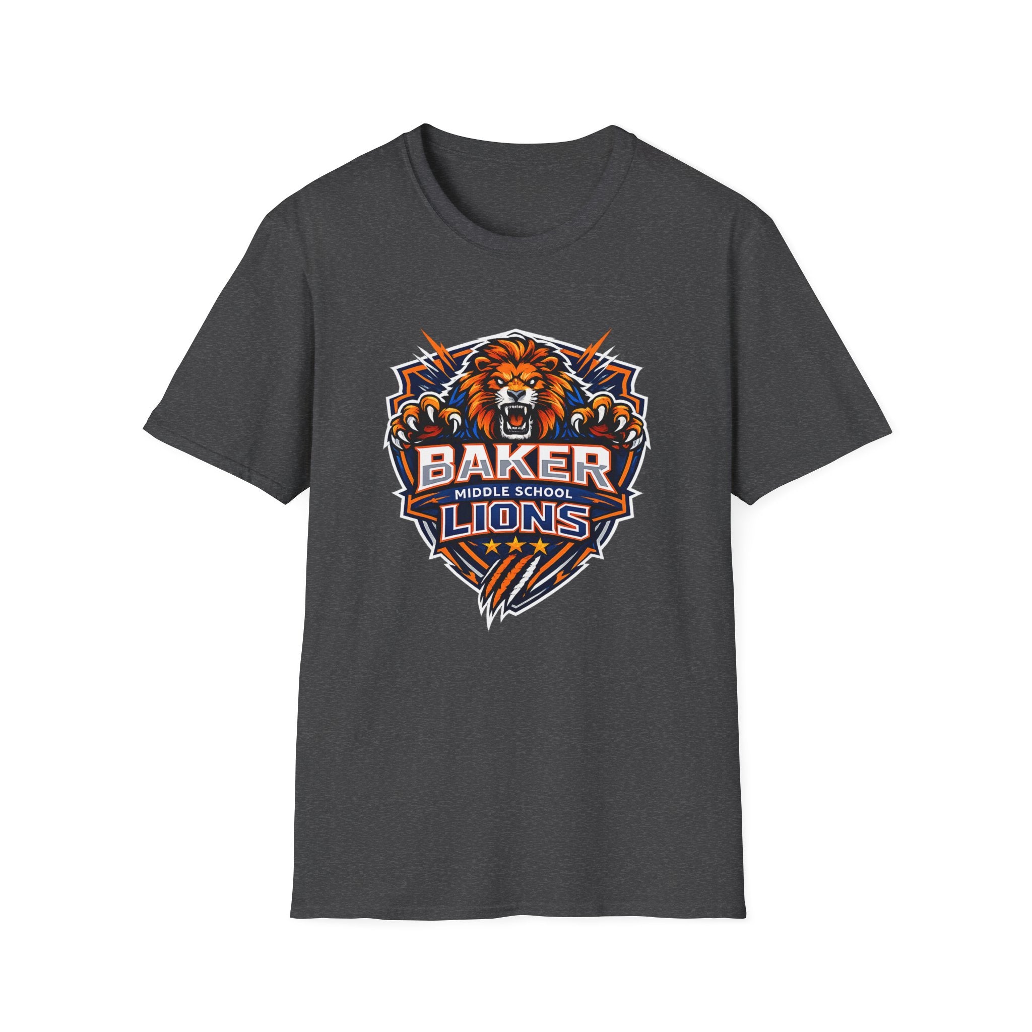 Baker Middle School Lions T-Shirt | School Spirit Tee | Lions Pride Graphic Tee