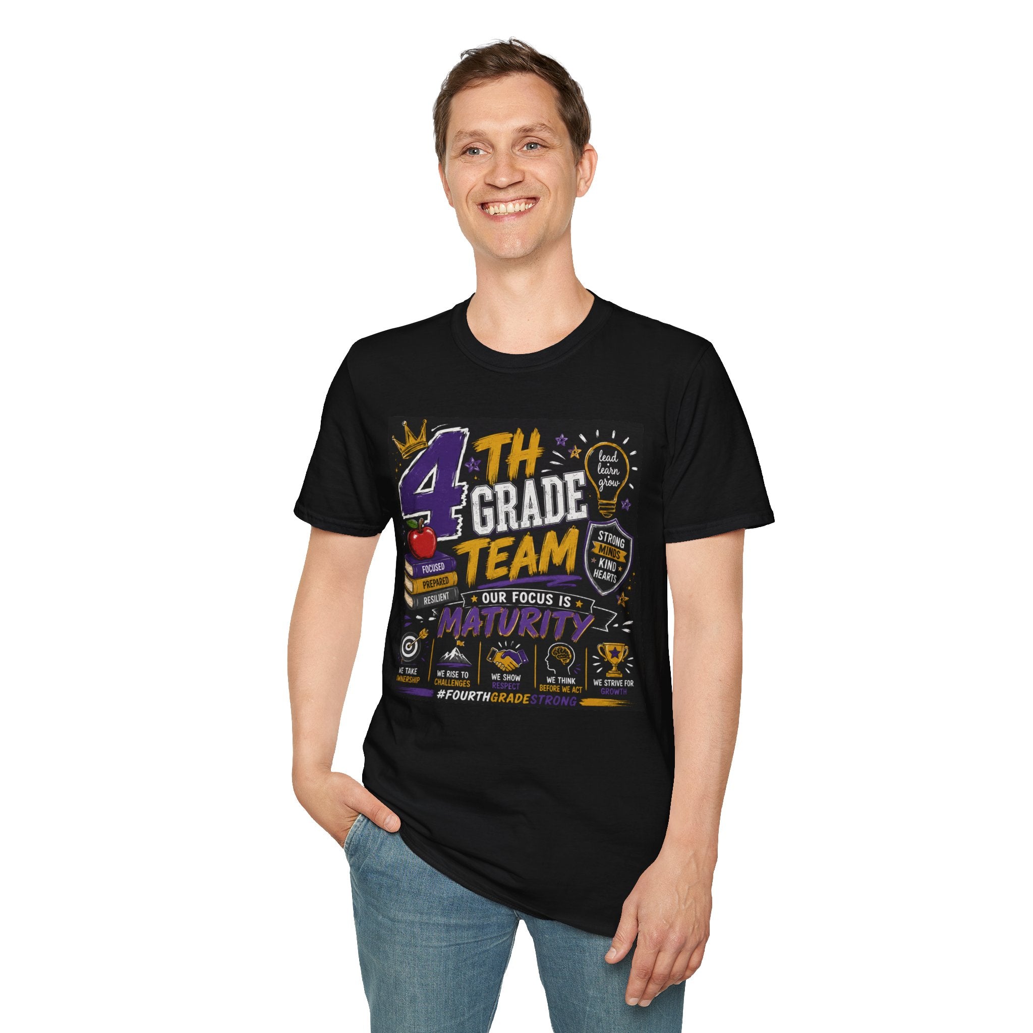 4th Grade Team T-Shirt — Teacher Appreciation Back to School Tee