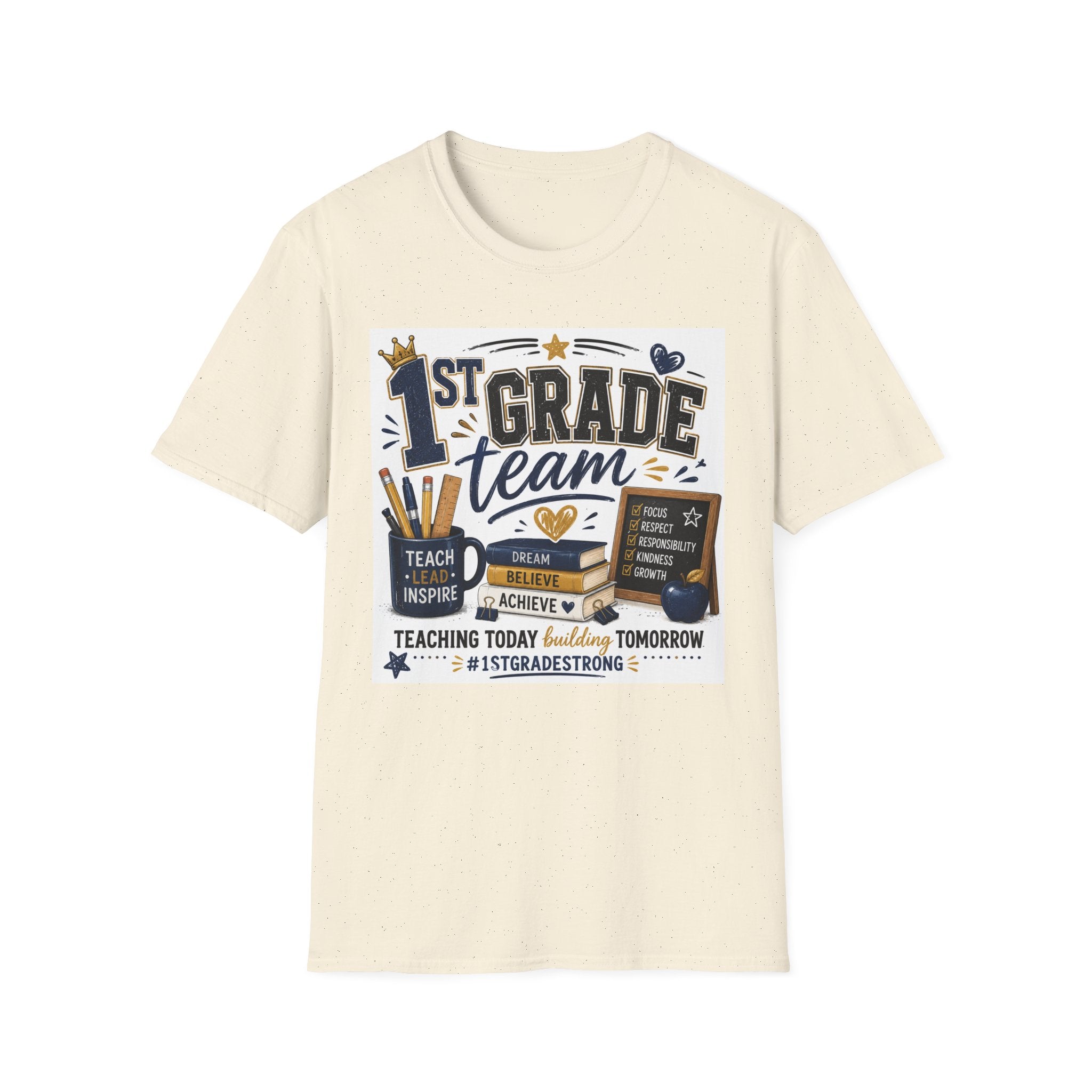1st Grade Squad Unisex Graphic Tee | Softstyle T-Shirt