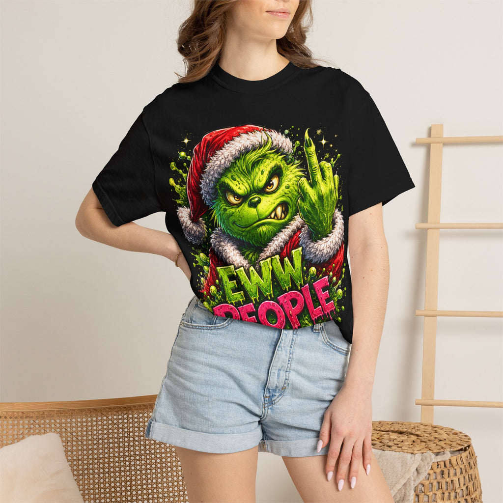 Eww People Christmas Shirt – Funny Anti-Social Holiday Tee | Grumpy Christmas Gift