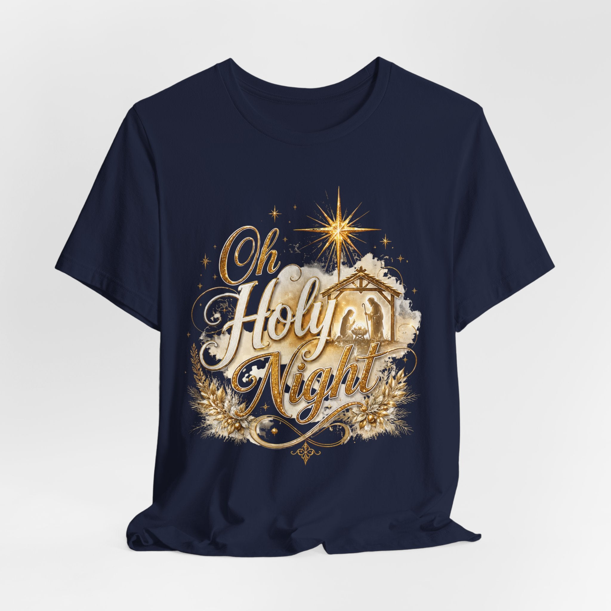 Oh Holy Night – Nativity Christmas T-Shirt