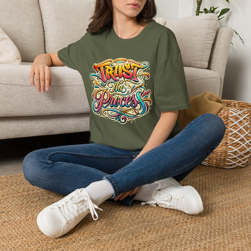 Trust The Process Tee – Colorful Edition