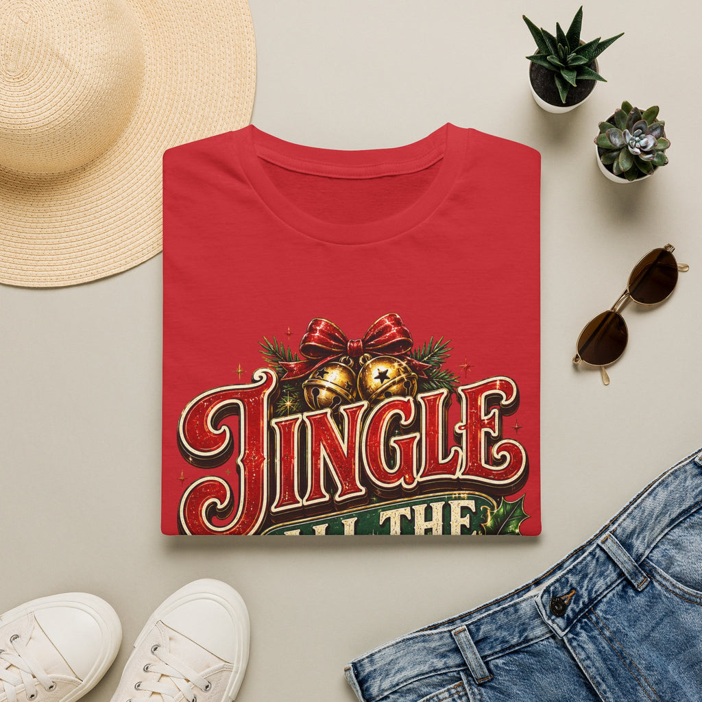 Jingle All the Way Shirt – Vintage Christmas Tee | Classic Holiday Gift