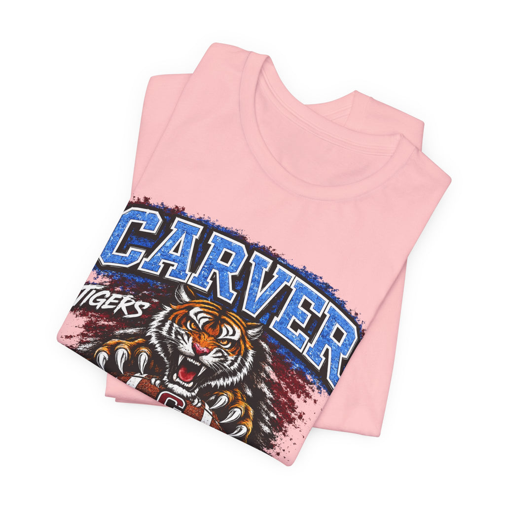 Carver Tigers On Da Hill T-Shirt | Carver High School Football Graphic Tee