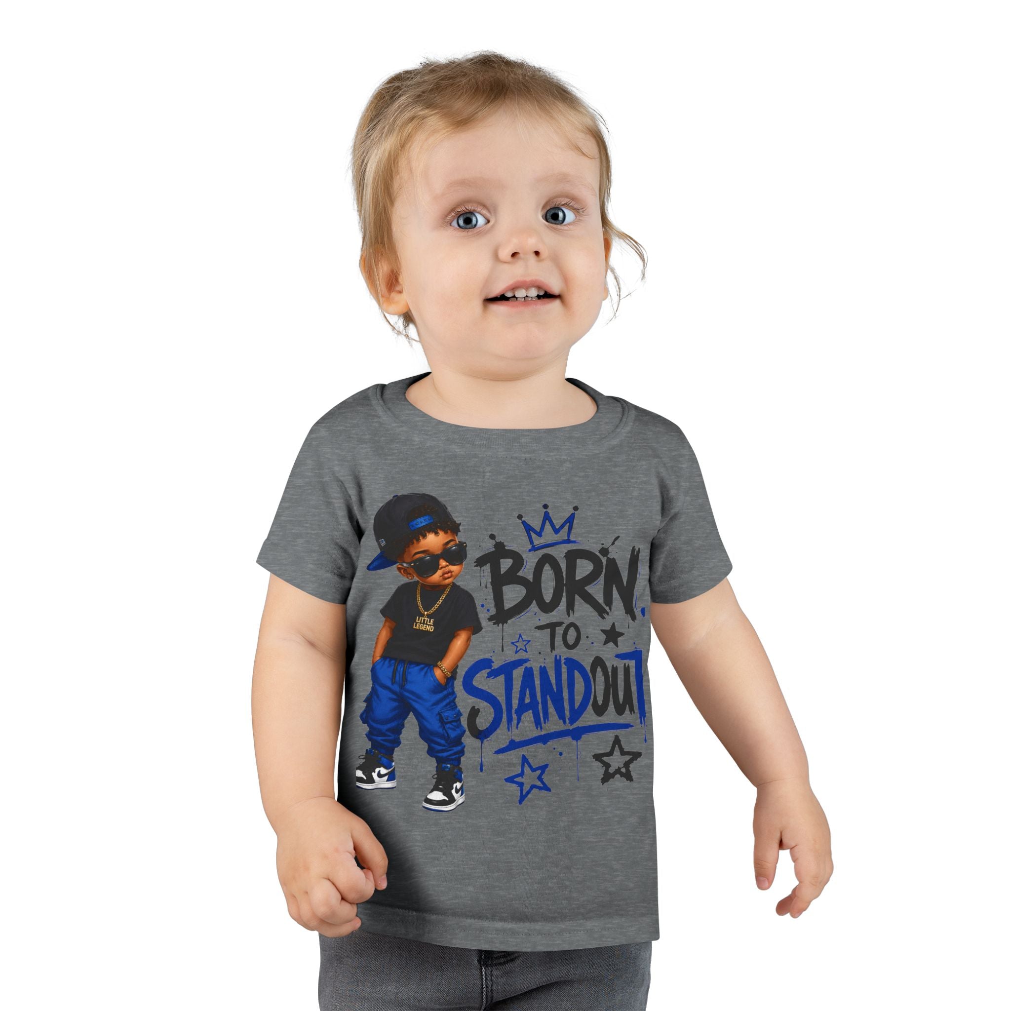 Born to Stand Out Toddler T-Shirt — Cool Kid Graphic Tee