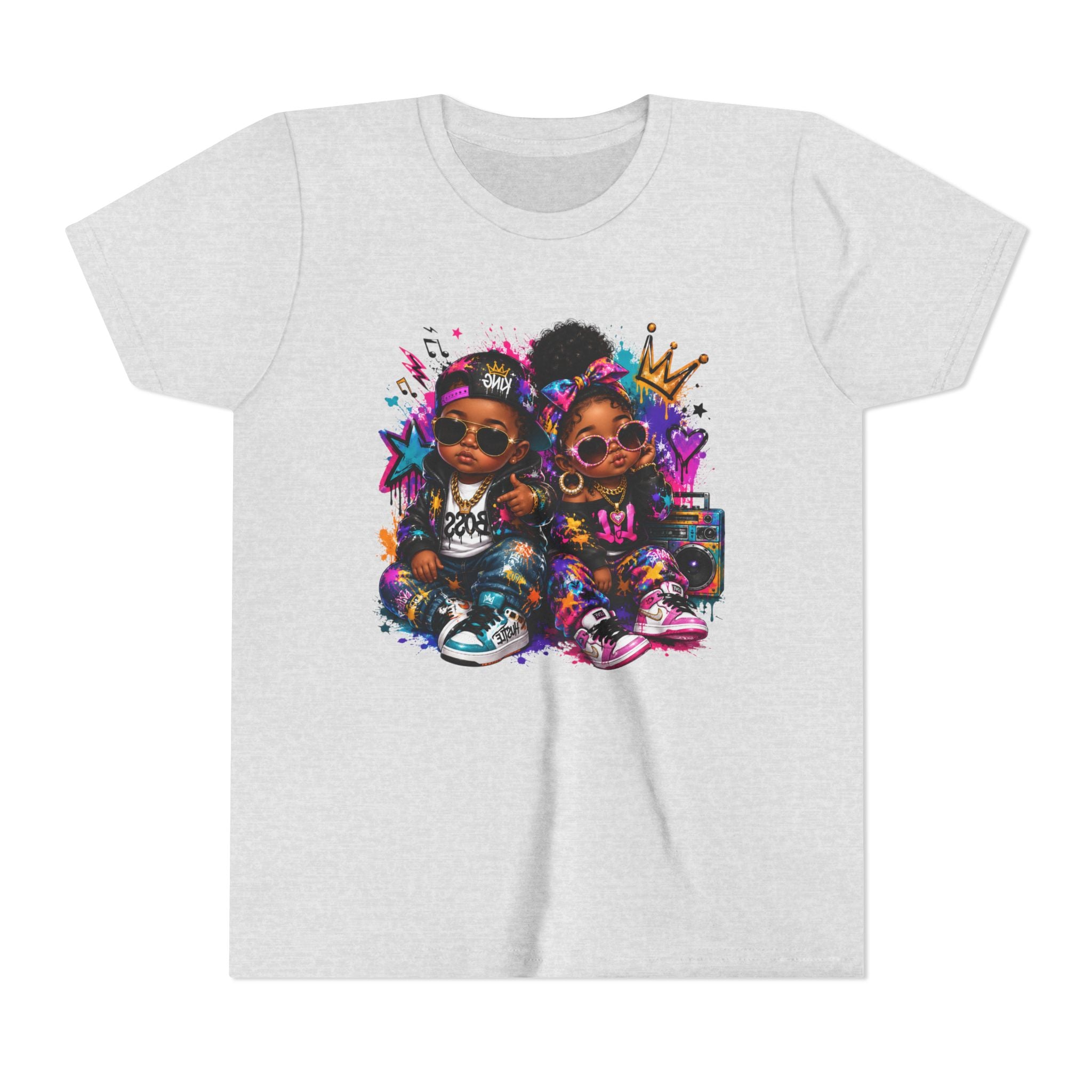Lil King & Queen T-Shirt | Hip Hop Baby Graphic Tee | Urban Kids Streetwear Shirt