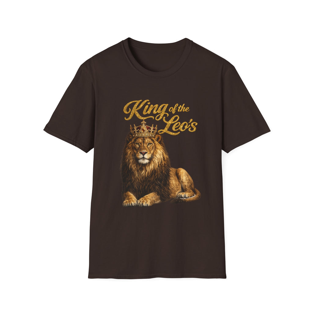 King of the Leo's – Lion Crown Graphic Tee