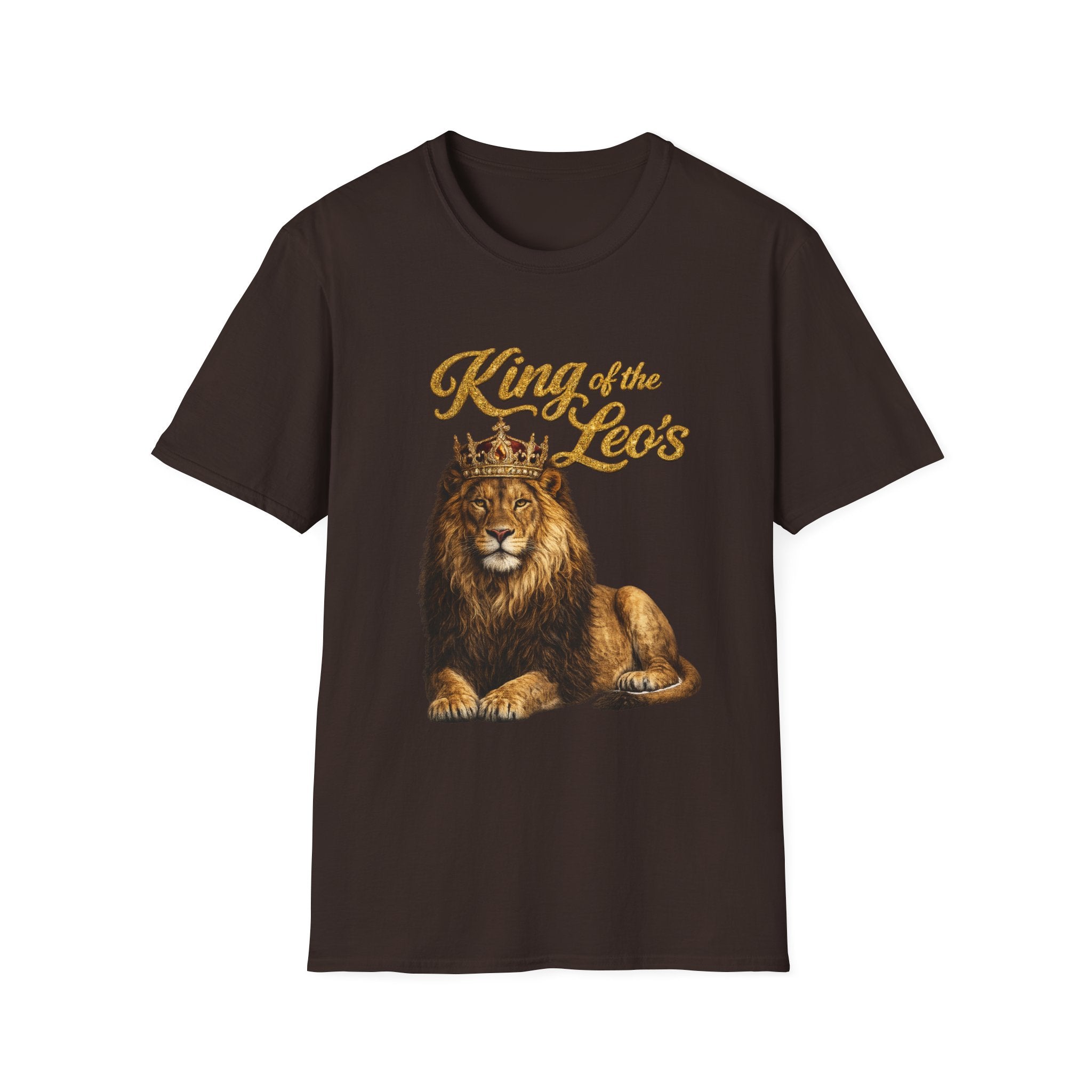 King of the Leo's – Lion Crown Graphic Tee