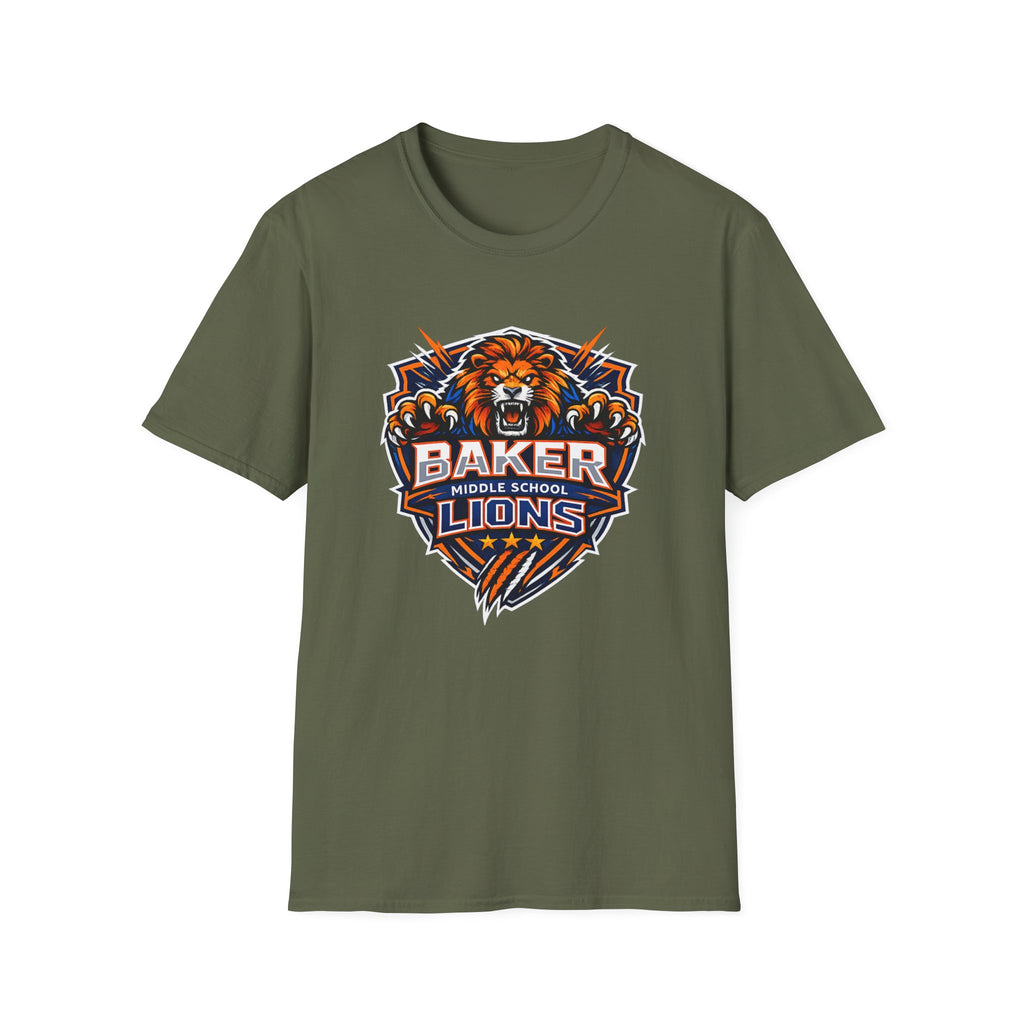 Baker Middle School Lions T-Shirt | School Spirit Tee | Lions Pride Graphic Tee