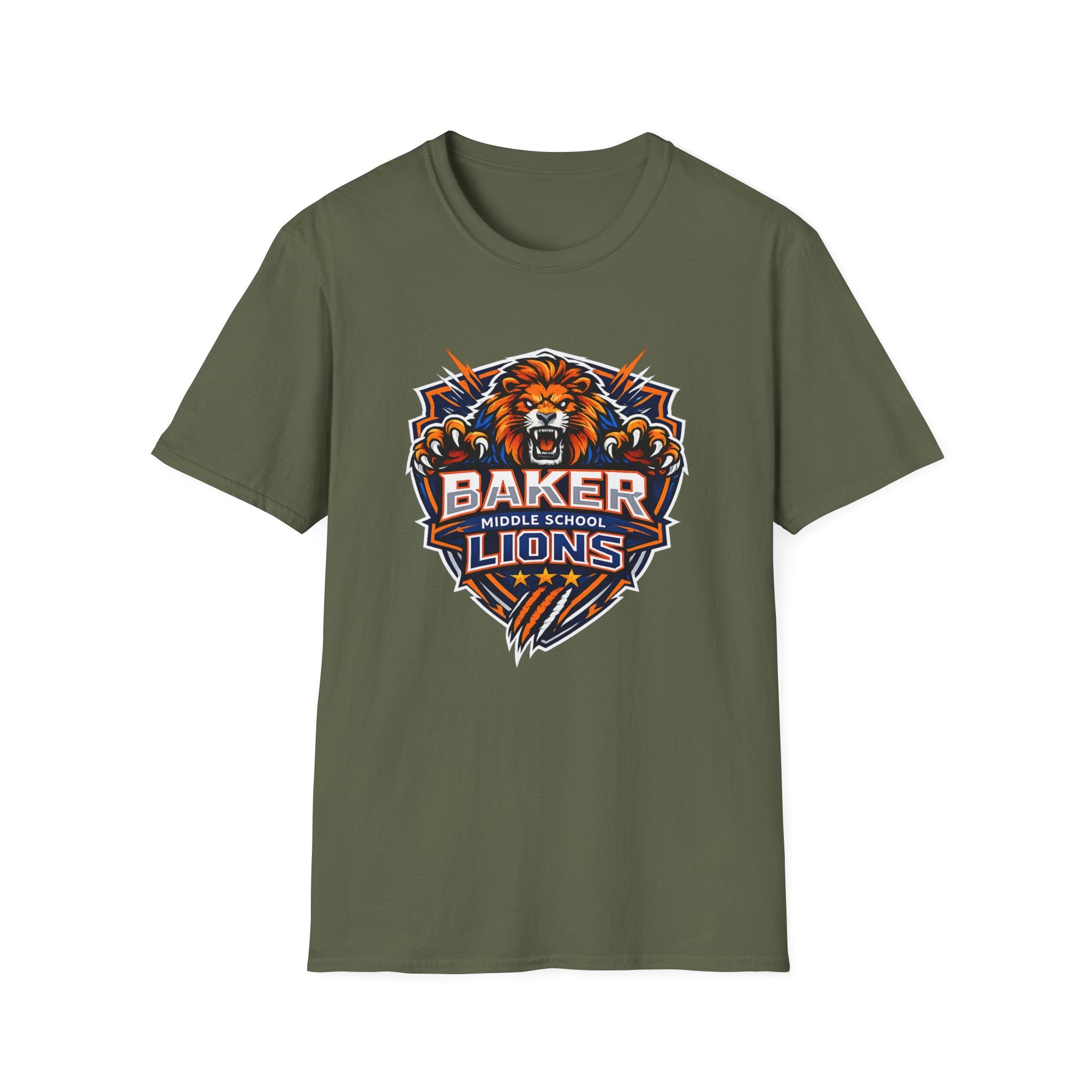Baker Middle School Lions T-Shirt | School Spirit Tee | Lions Pride Graphic Tee