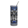 Eddy Middle School Football 20oz Stainless Steel Tumbler — Columbus, GA Team Travel Mug