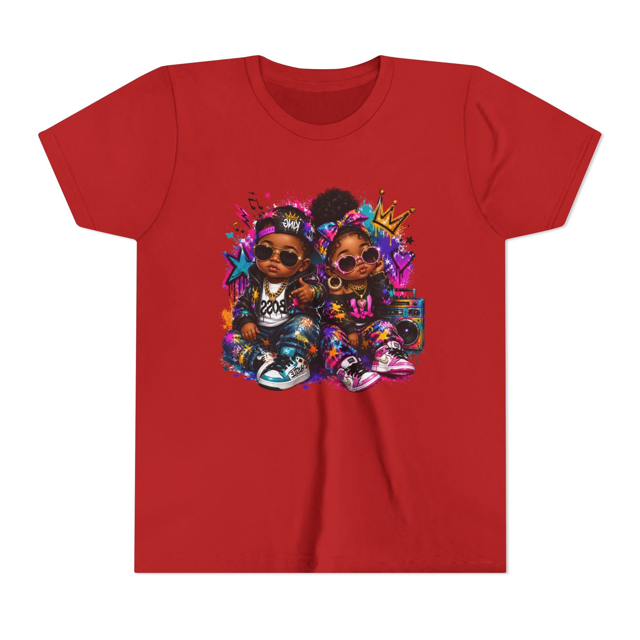 Lil King & Queen T-Shirt | Hip Hop Baby Graphic Tee | Urban Kids Streetwear Shirt