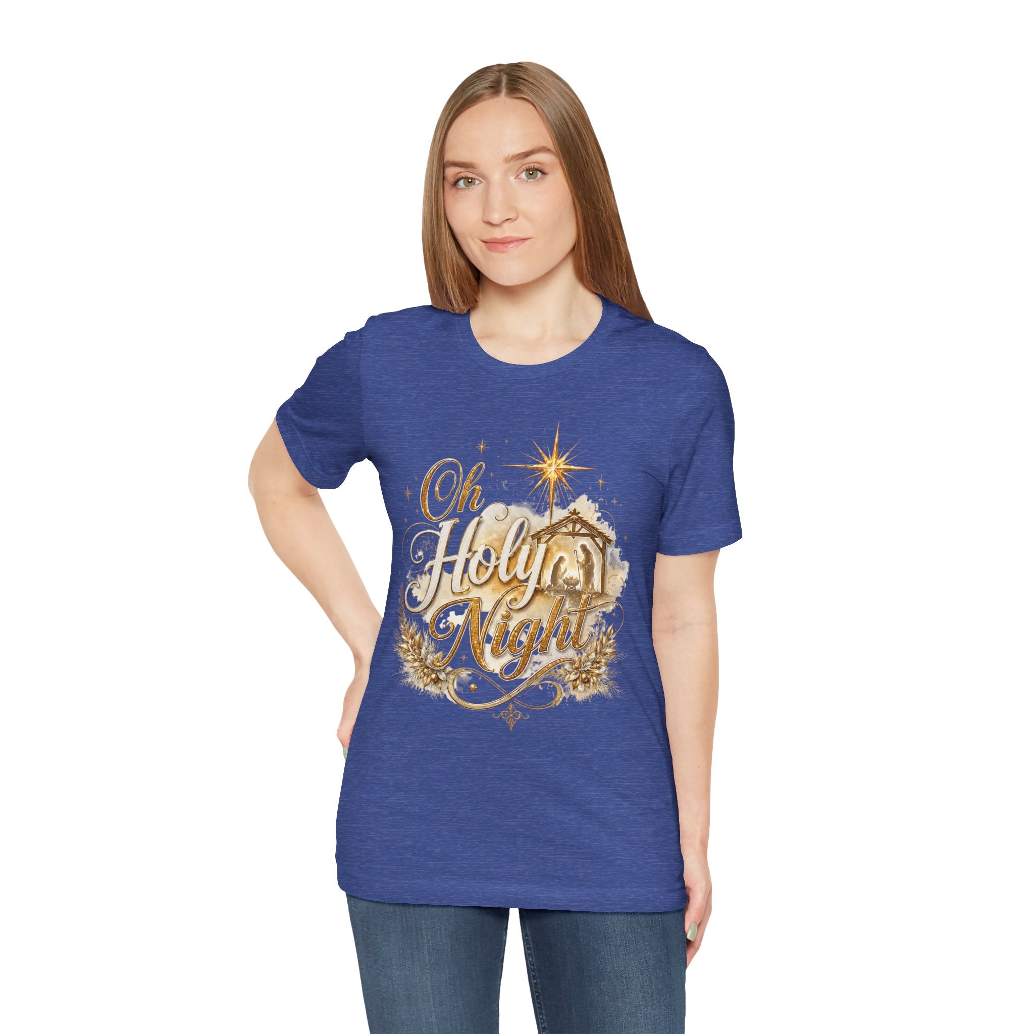 Oh Holy Night – Nativity Christmas T-Shirt