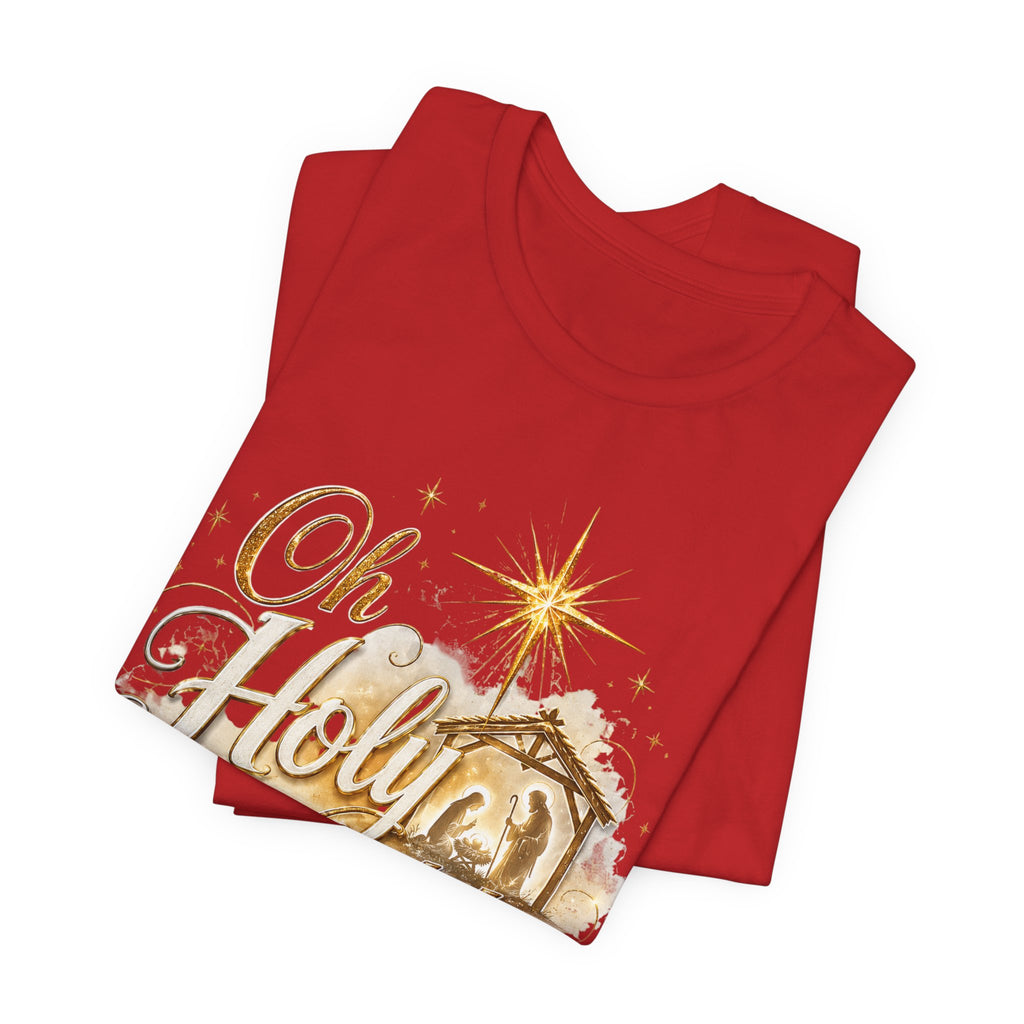 Oh Holy Night – Nativity Christmas T-Shirt