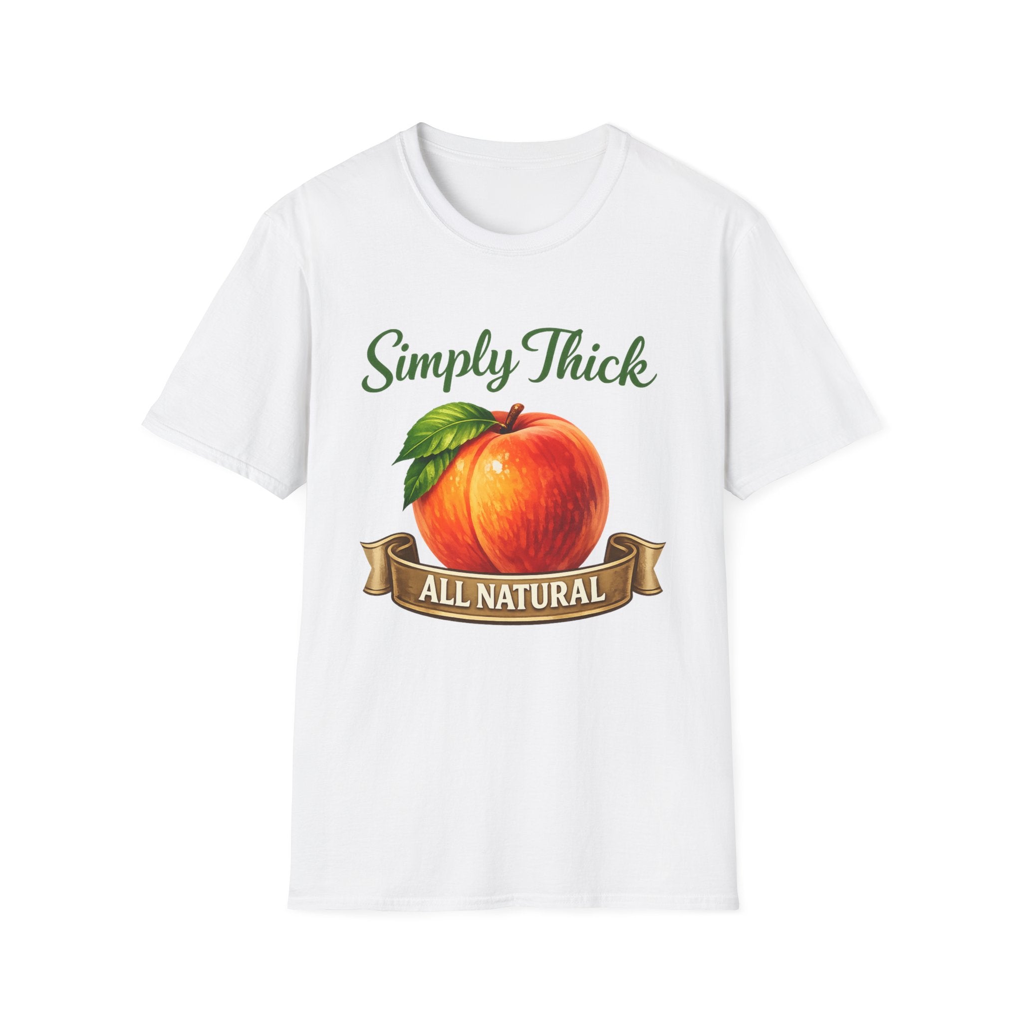 Simply Thick All Natural – Peach Graphic Tee