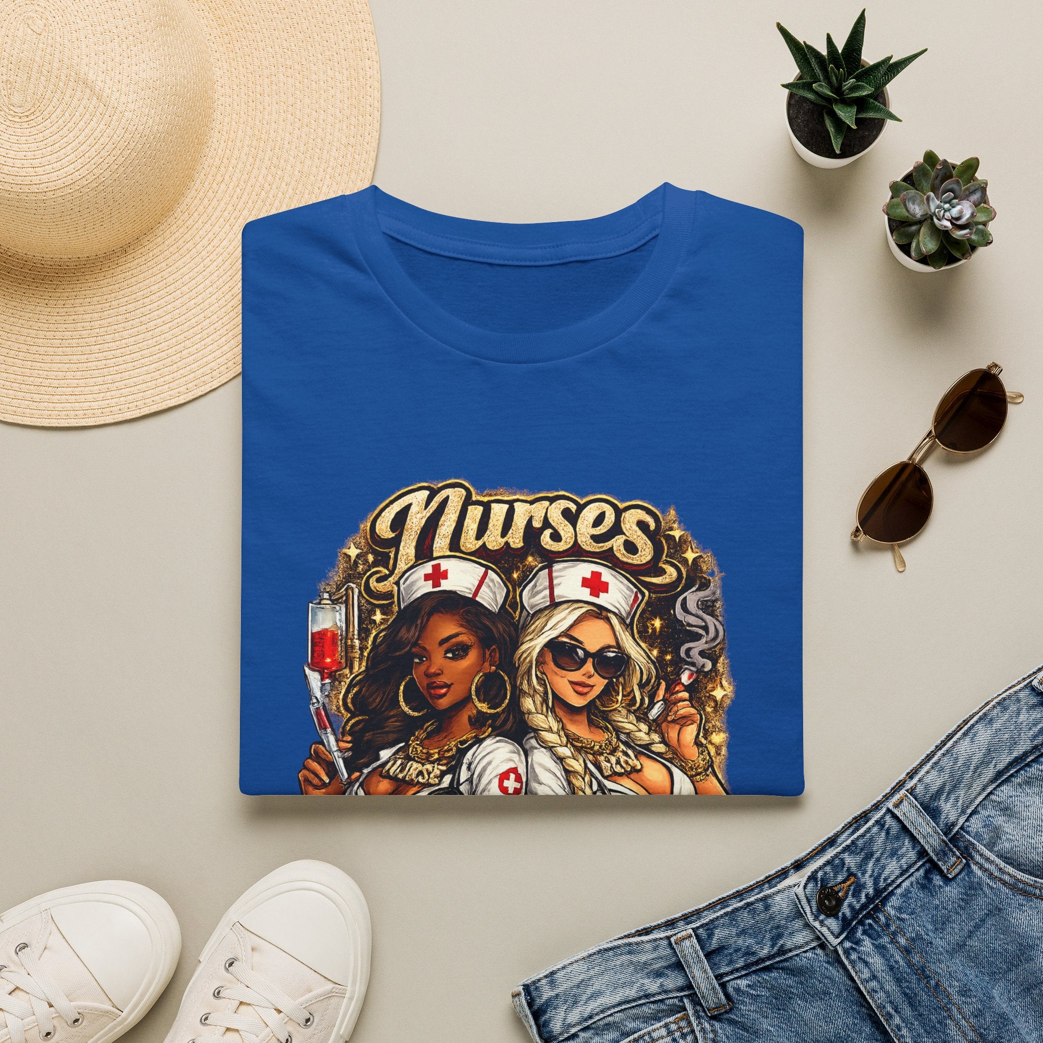 Nurses Save Lives T-Shirt | Nurse Appreciation Gift | Bold Nurse Graphic Tee