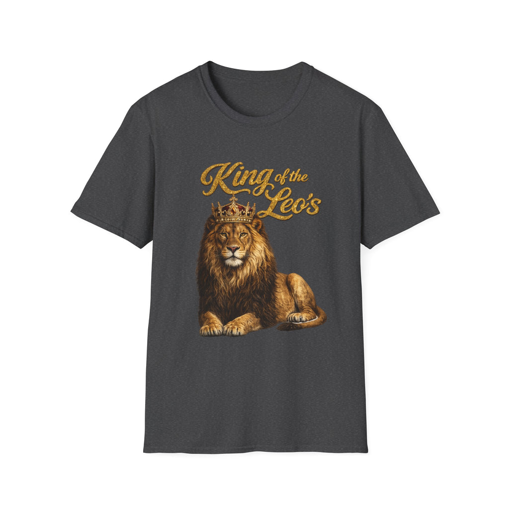 King of the Leo's – Lion Crown Graphic Tee