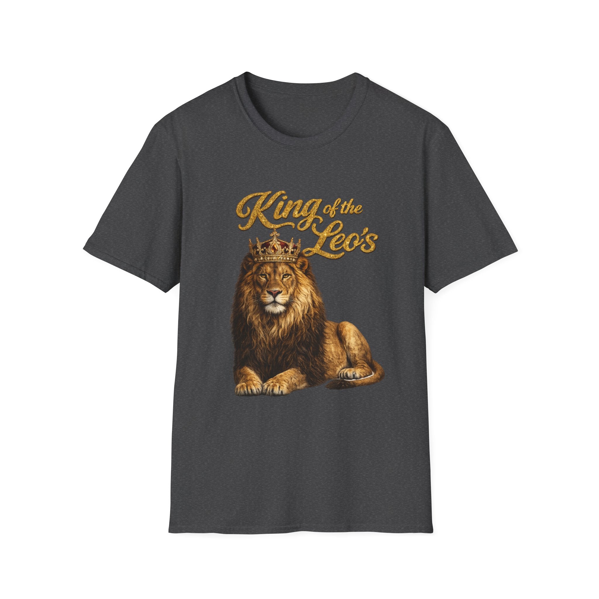 King of the Leo's – Lion Crown Graphic Tee