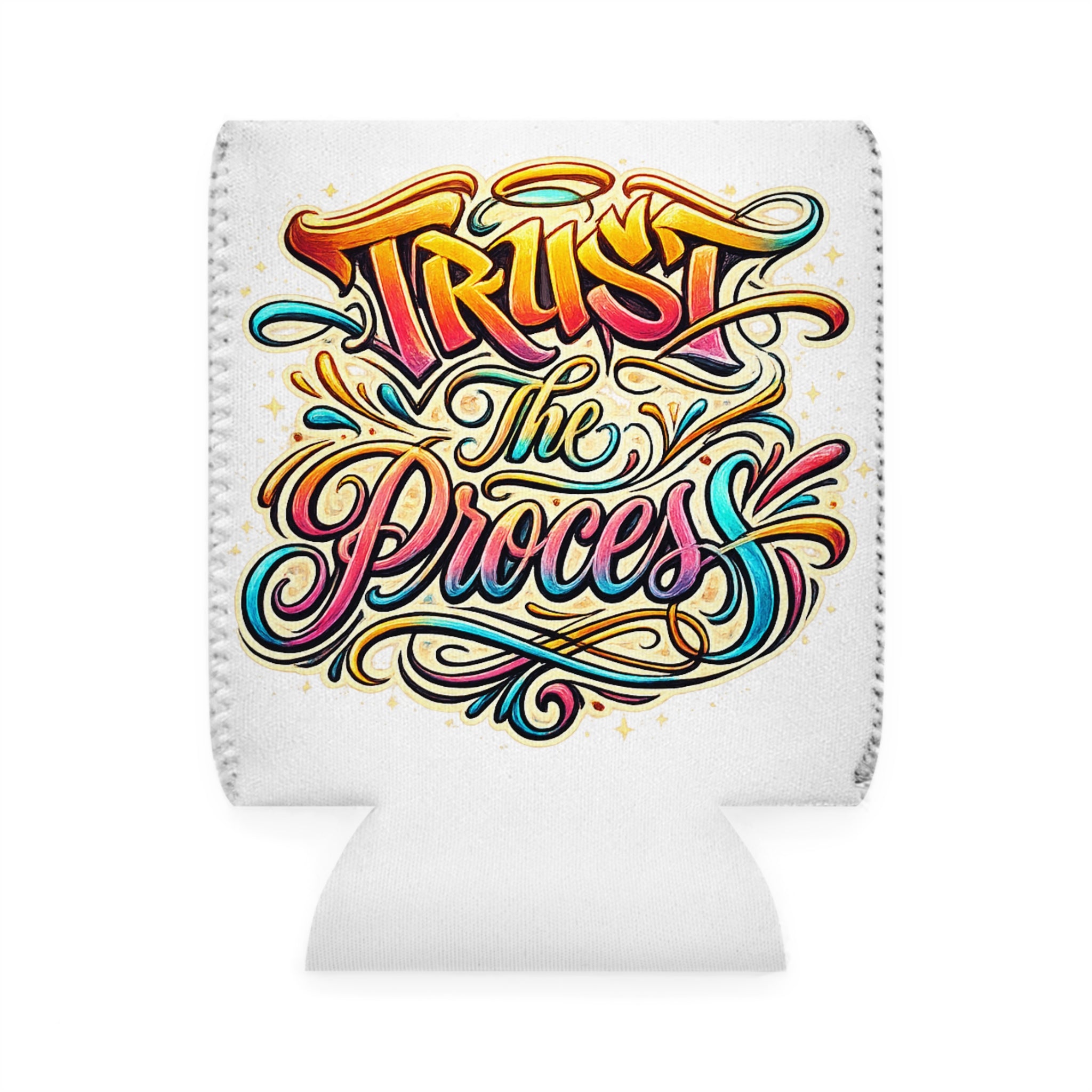 Trust The Process Can Cooler Sleeve – Vibrant Color Edition