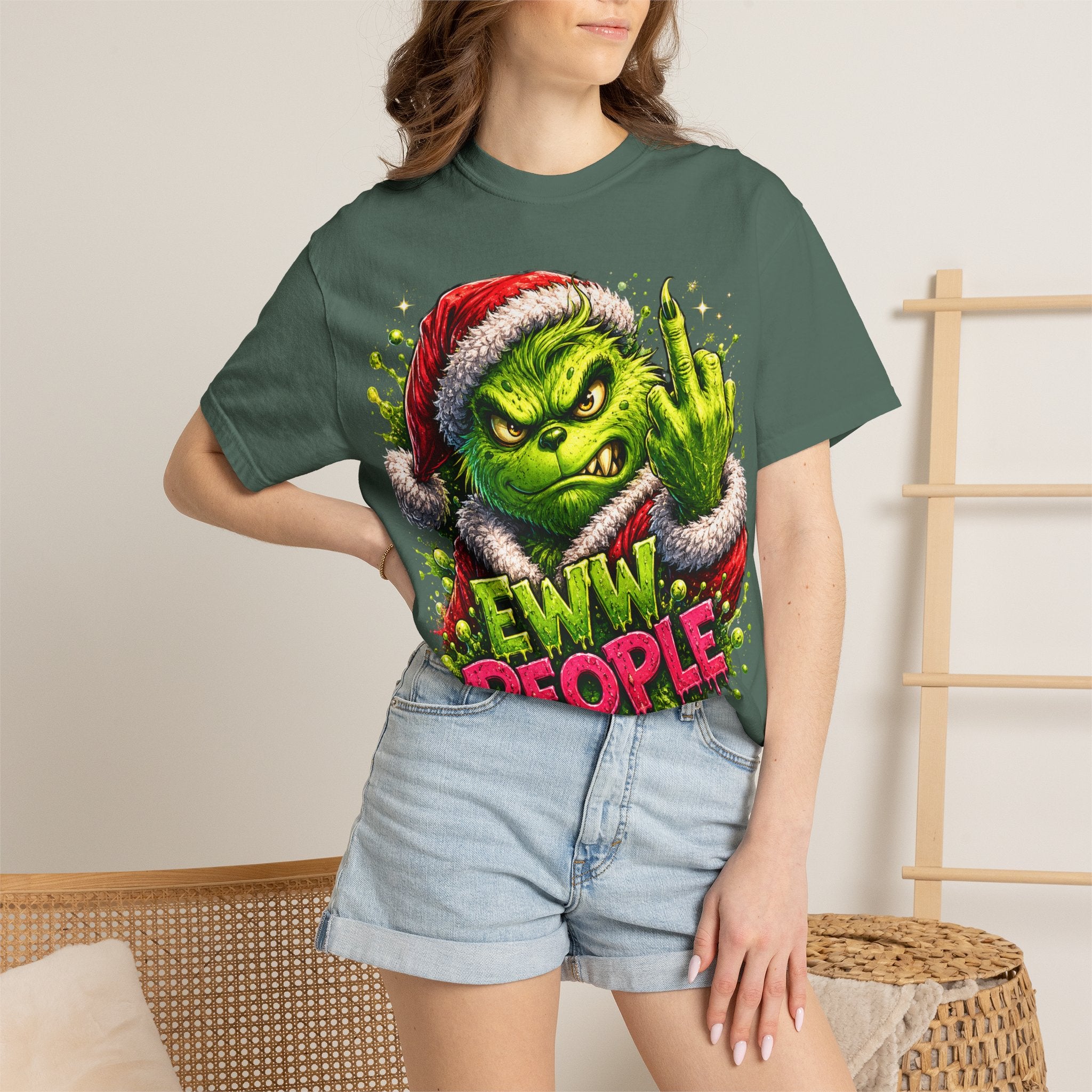 Eww People Christmas Shirt – Funny Anti-Social Holiday Tee | Grumpy Christmas Gift