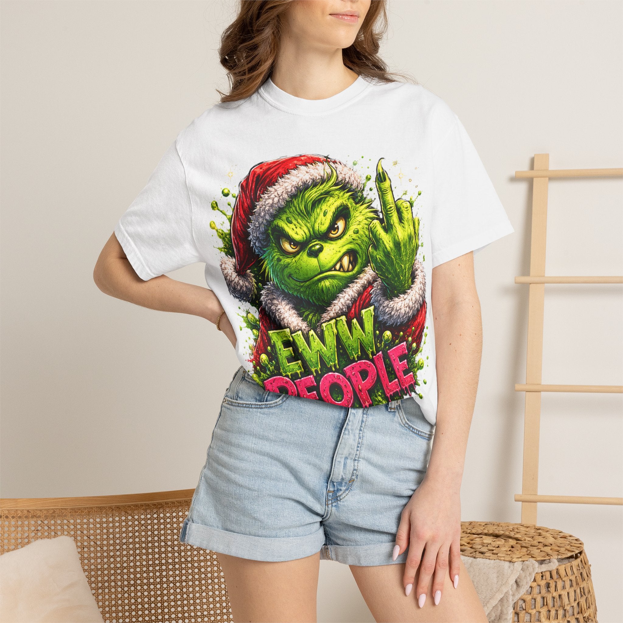 Eww People Christmas Shirt – Funny Anti-Social Holiday Tee | Grumpy Christmas Gift