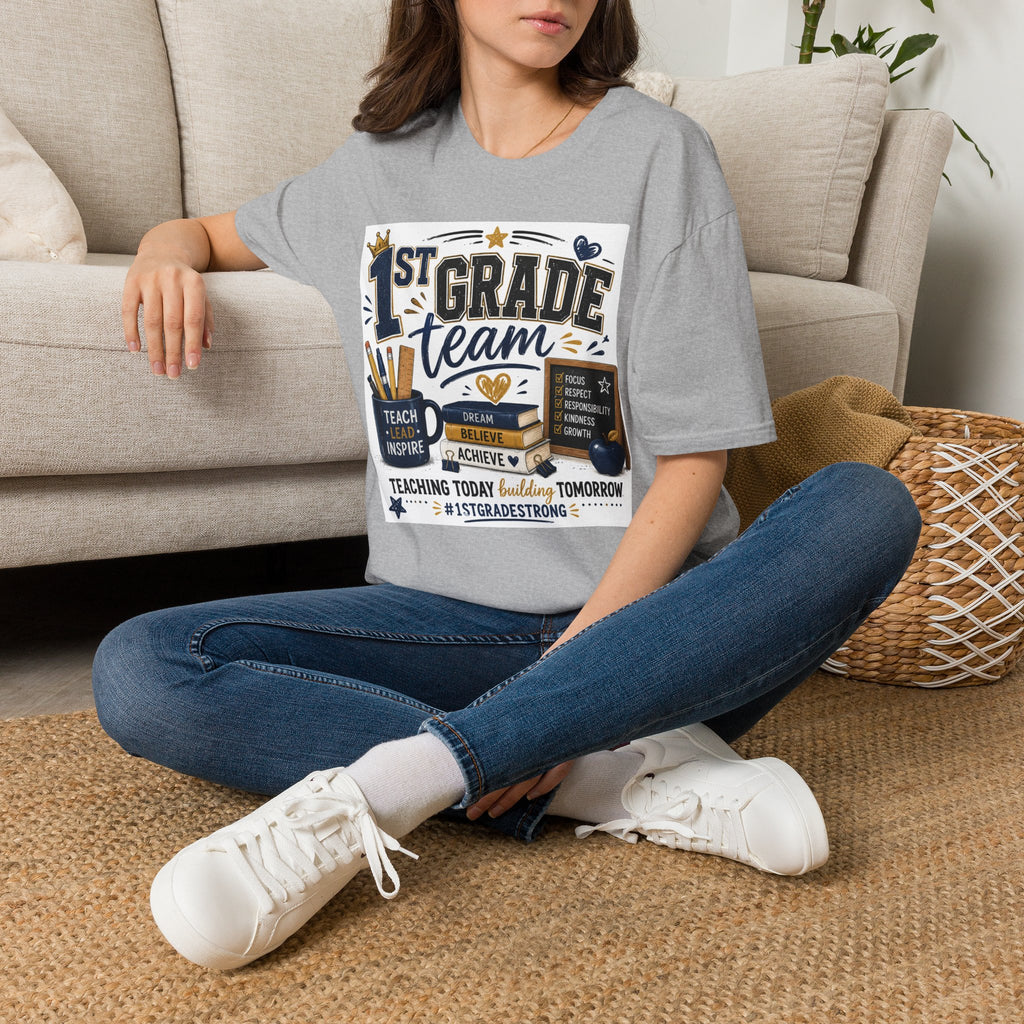 1st Grade Squad Unisex Graphic Tee | Softstyle T-Shirt