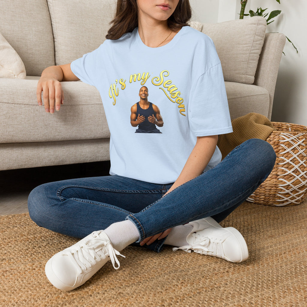 It's My Season T-Shirt | Gold Motivational Tee | Men's Empowerment Graphic Tee