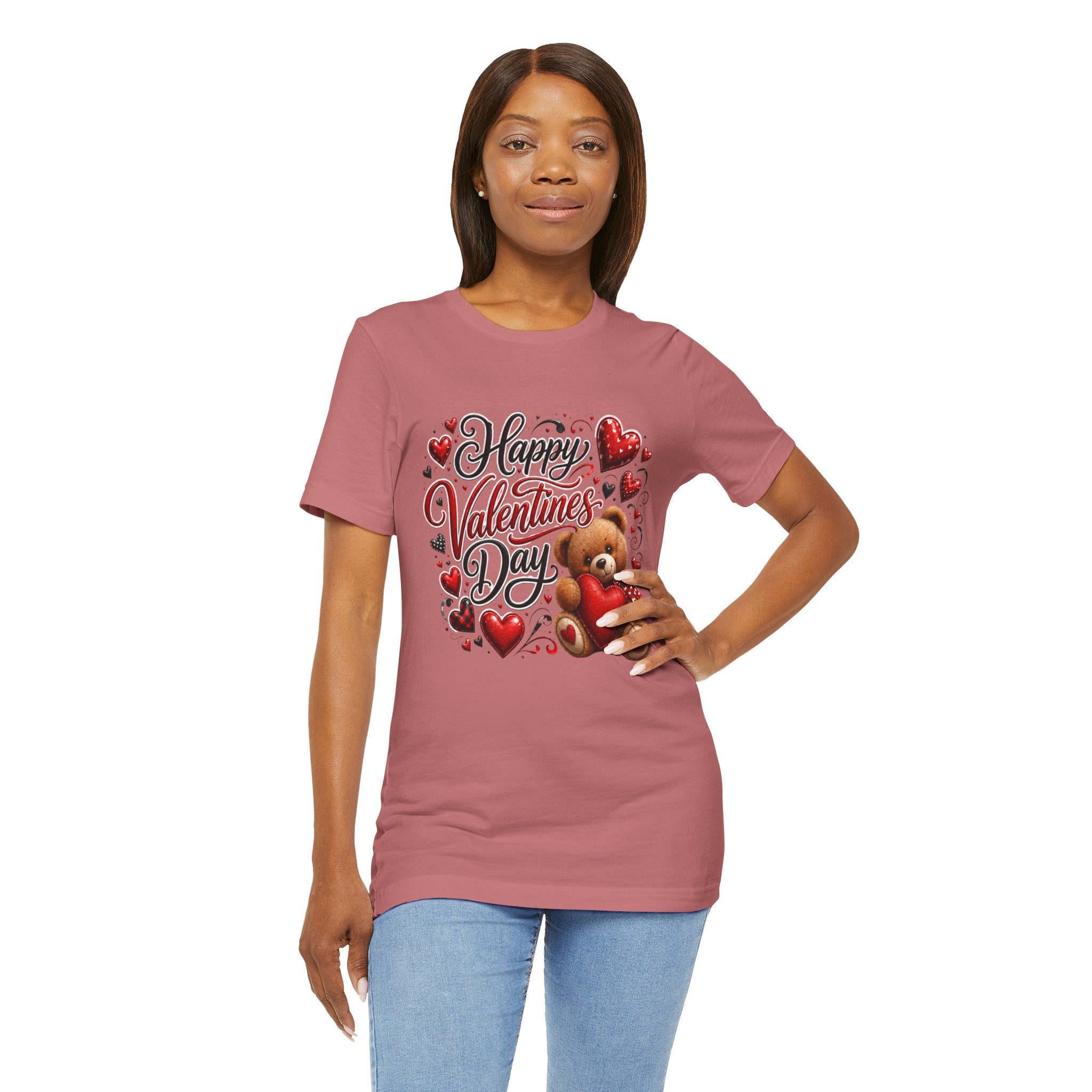 Happy Valentine's Day Teddy Bear – Sweet Valentine T-Shirt