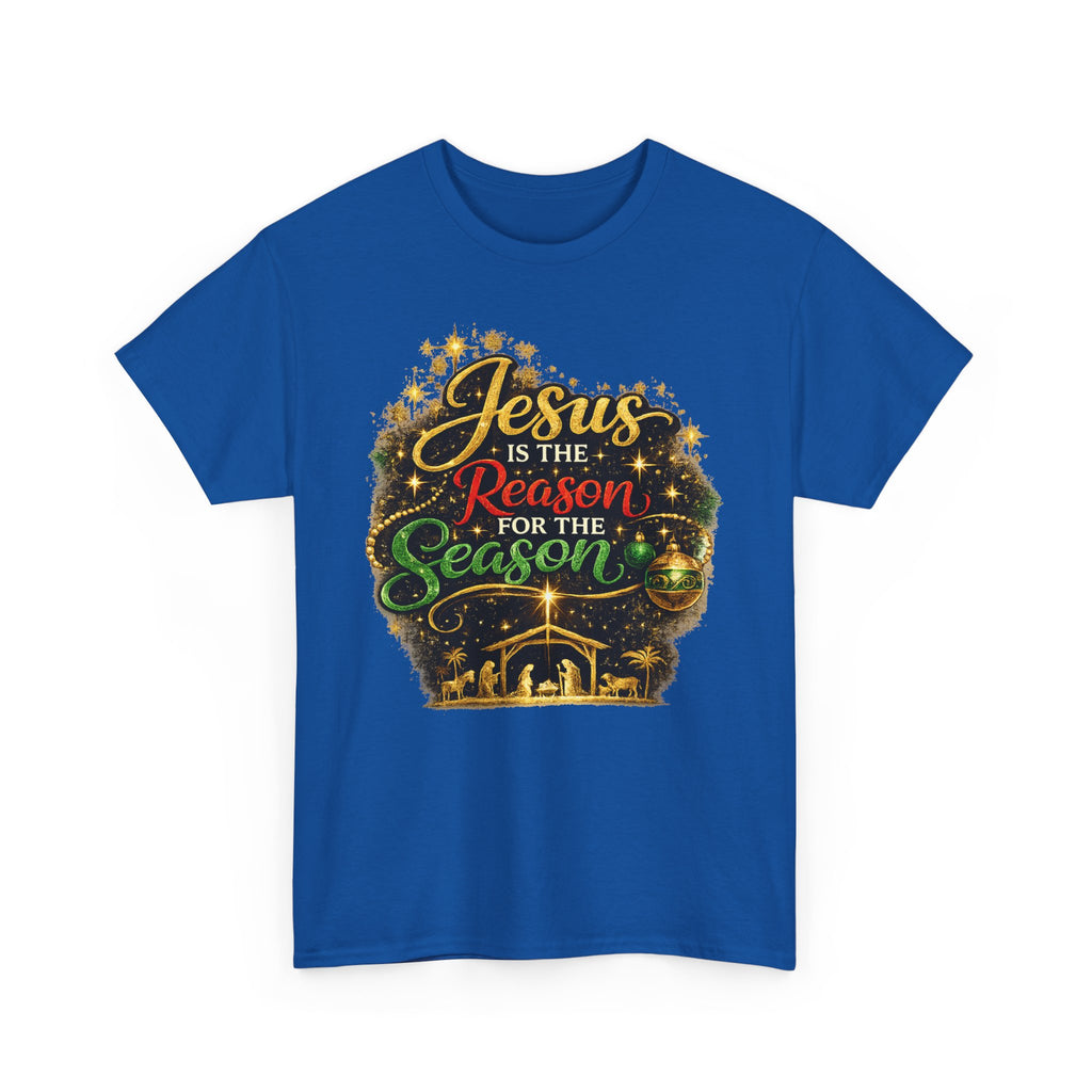 Jesus is the Reason for the Season Shirt – Christian Christmas Tee | Faith Holiday Gift